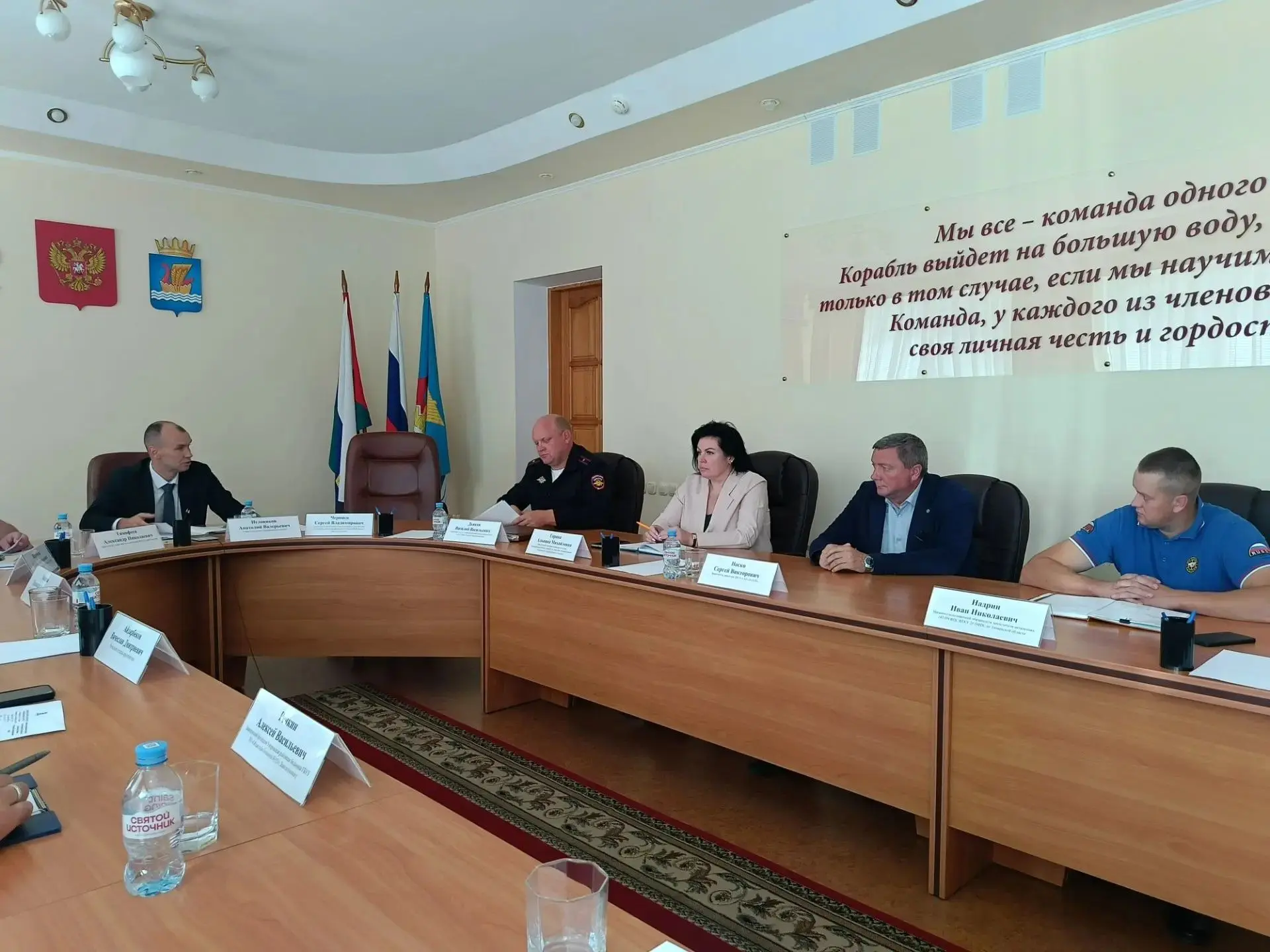 В Упоровском округе обсудили меры по повышению безопасности дорожного движения