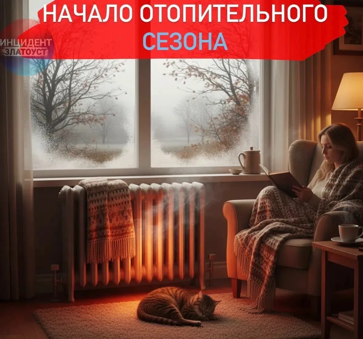 🔴🔵С 30 сентября в Златоусте официально начинается отопительный сезон