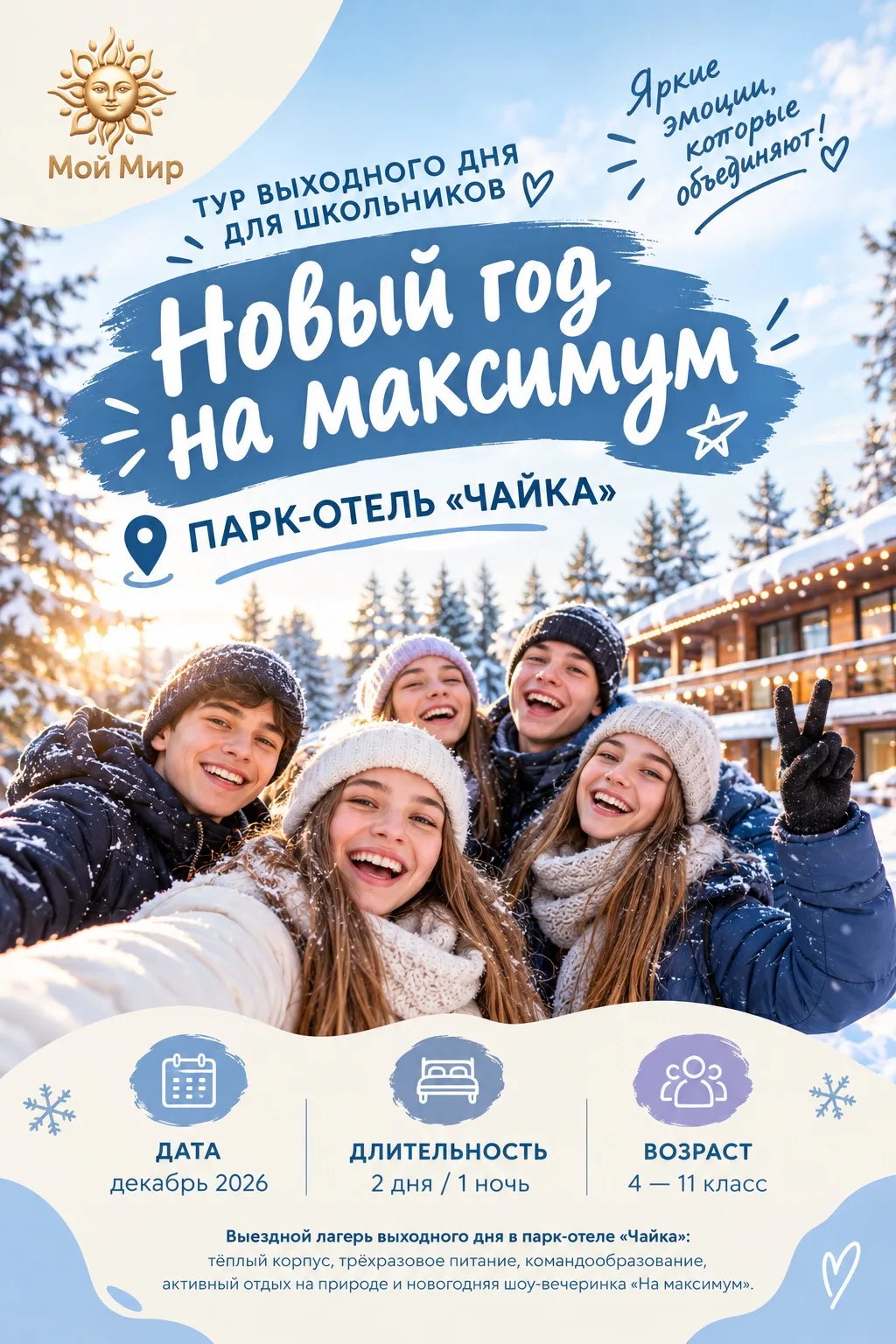 🎄 ВЧЕРА — «КЛАССНЫЕ ВЫХОДНЫЕ», А СЕГОДНЯ УЖЕ ГОВОРИМ О НОВОМ ГОДЕ! ✨
