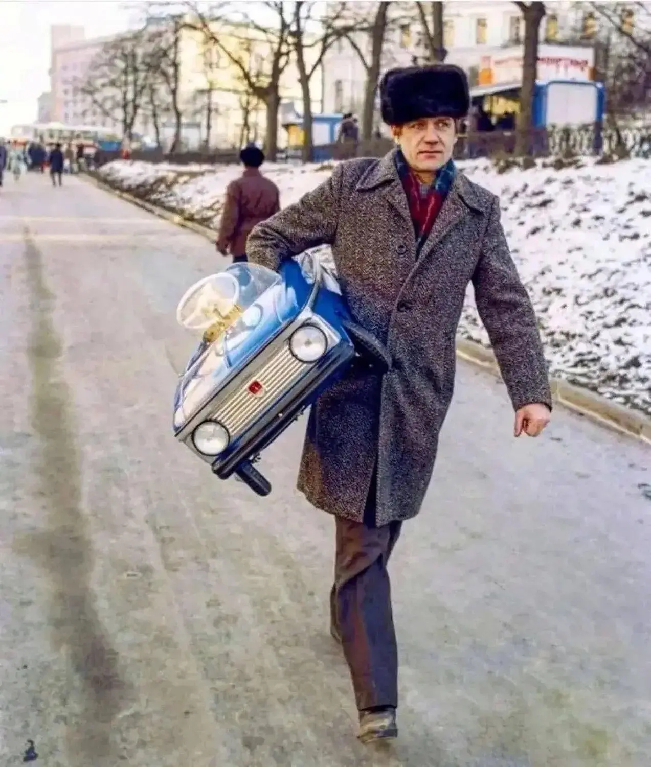 СССР, Москва, 1989, Долгожданный подарок.