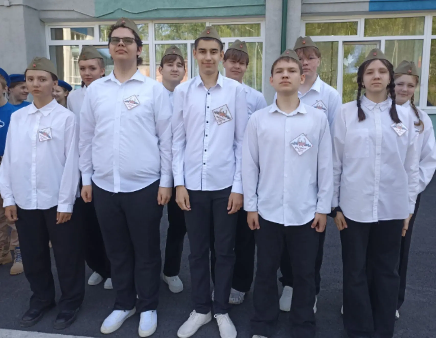 🏵Сегодня состоялся городской конкурс «Смотр строя и песни», посвящённый 81-й годовщине...