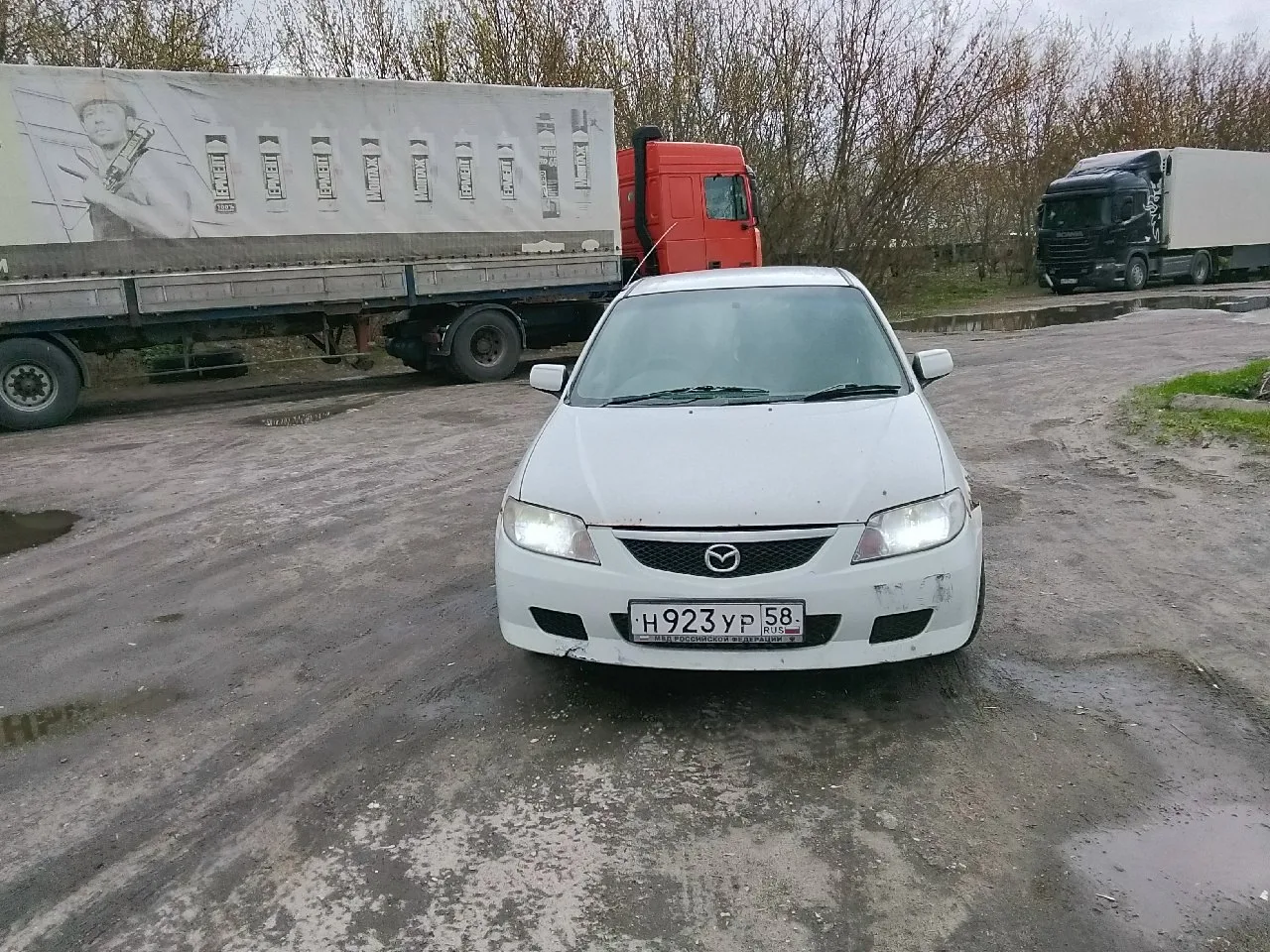 Мазда фамилия 2002 год автомат полный привод