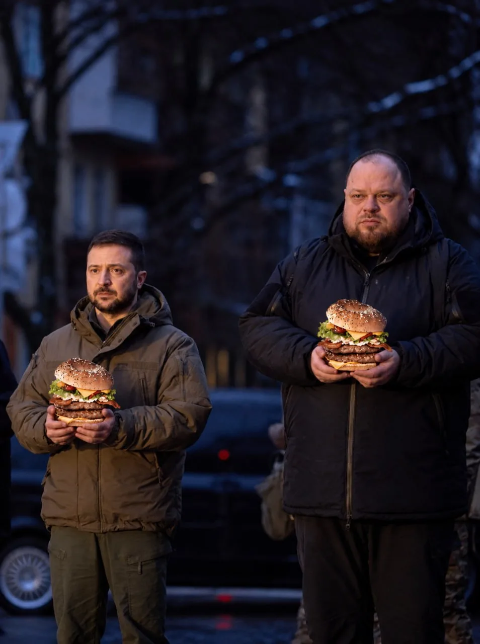В Киеве прошла минута молчания по исчезнувшим из меню Макдональдс бургерам