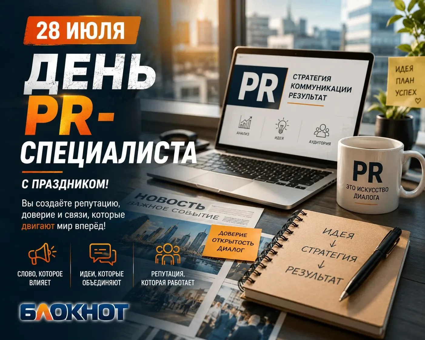 С Днём PR! 

Люди, которые гуглят «как объяснить родственникам, кем я работаю» — сегодня ваш день!  