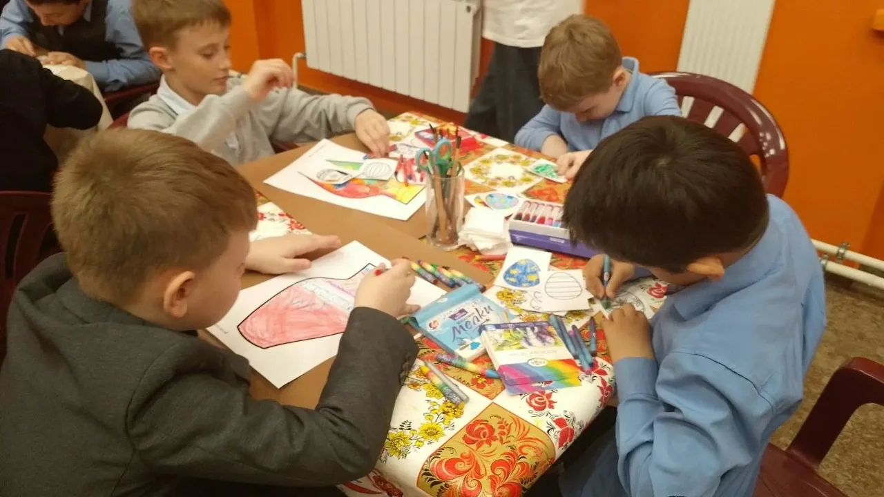🎨 Мастер-класс в художественной школе: «Светлый праздник Пасхи».  📌 Мастер-класс был посвящён одному