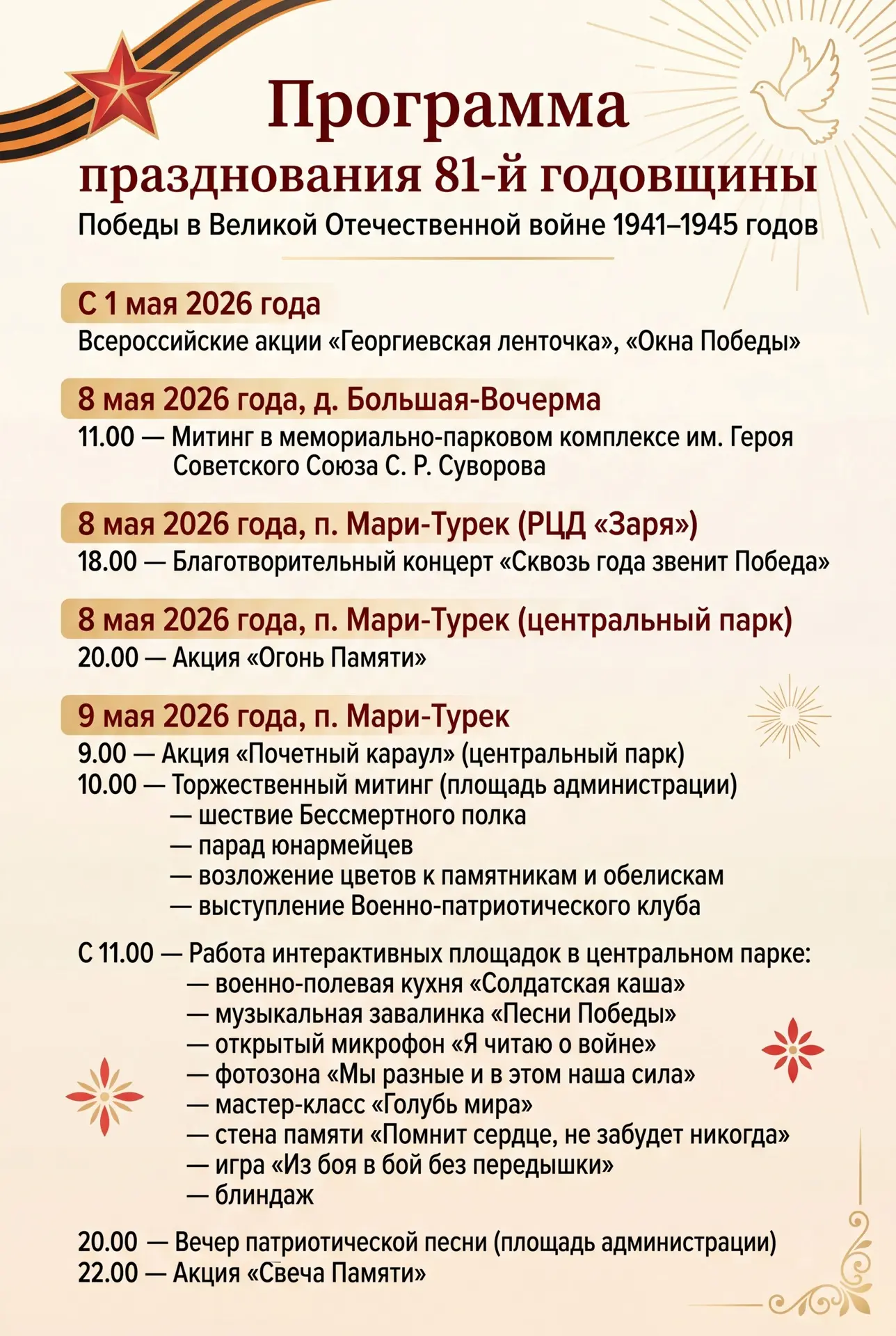 Медиа публикации