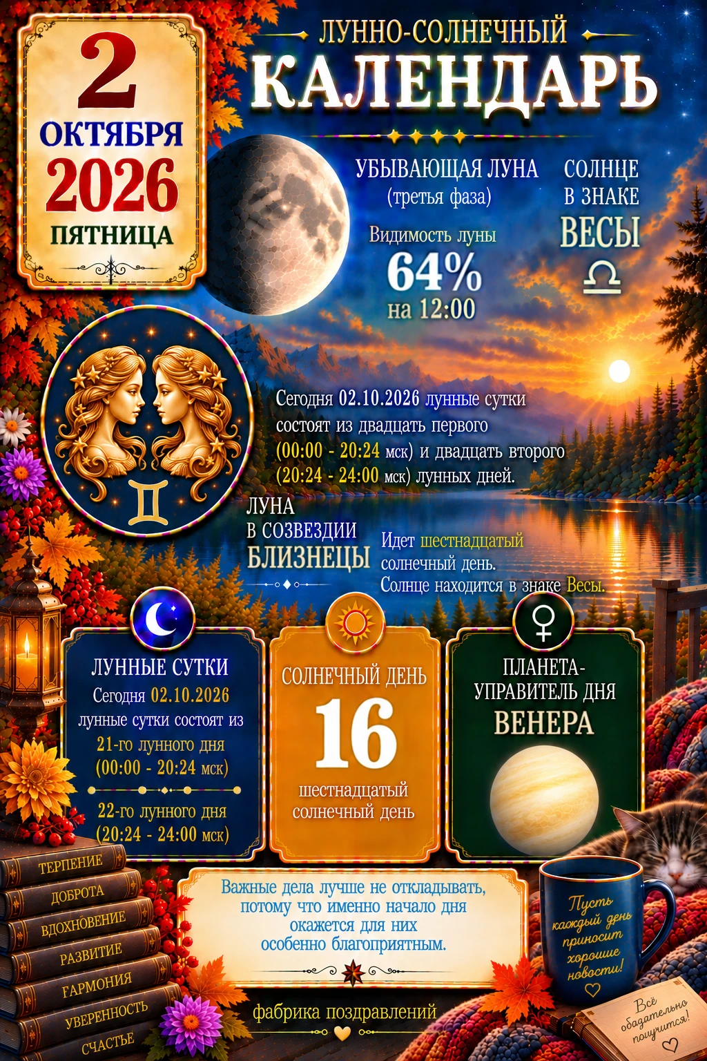 💫 2 октября...