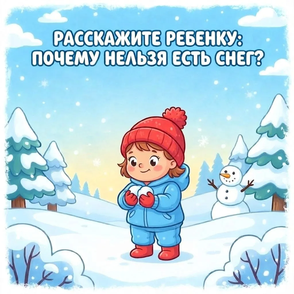 Почему нельзя есть снег?

Дорогие родители и малыши!

Сегодня мы хотим напомнить вам важную вещь: сн
