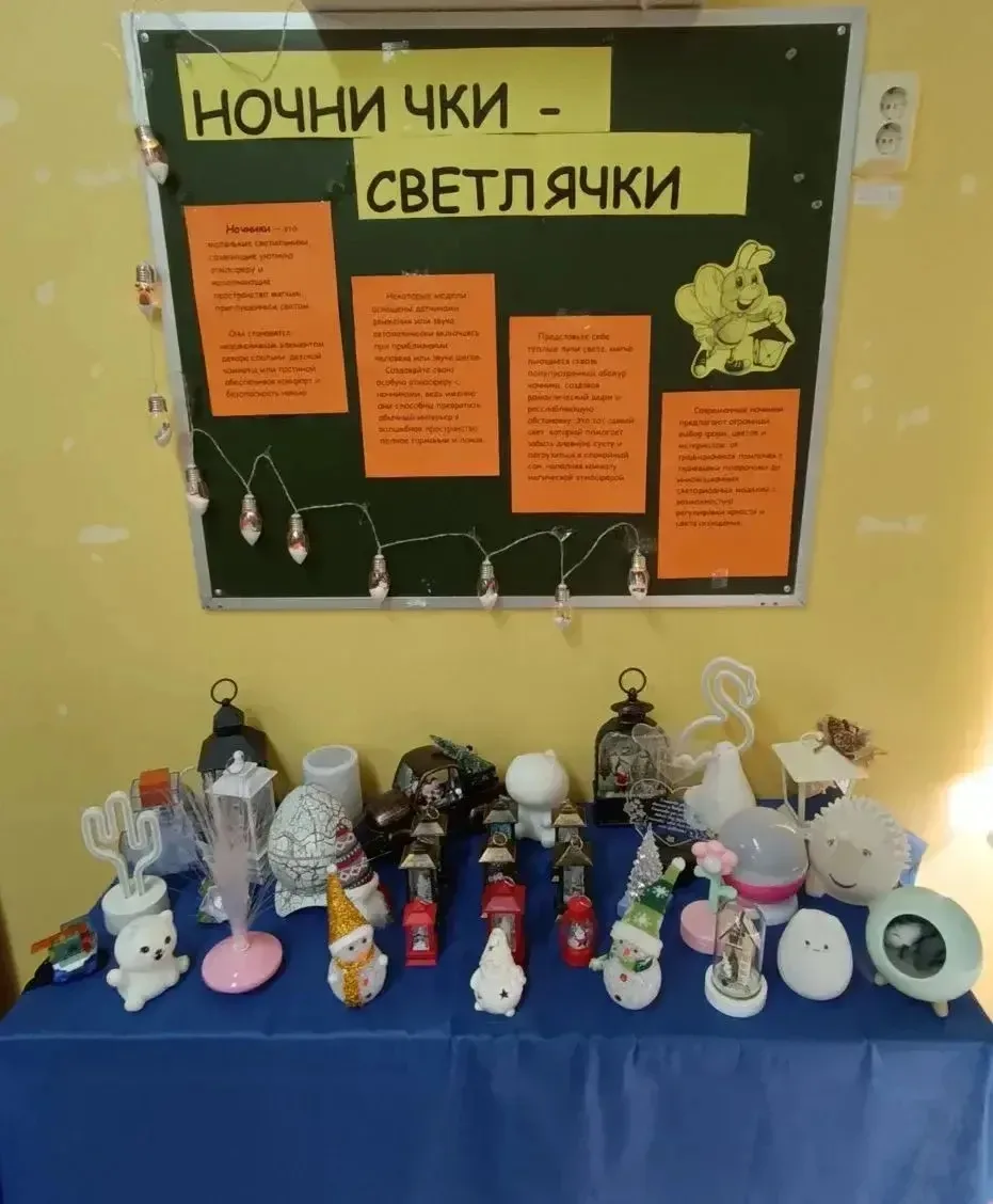 6 февраля в 3 Г и 4 А прошёл День волшебных огоньков-сказочников. 🌙🔥  💡Этот день посвящён ночникам, 
