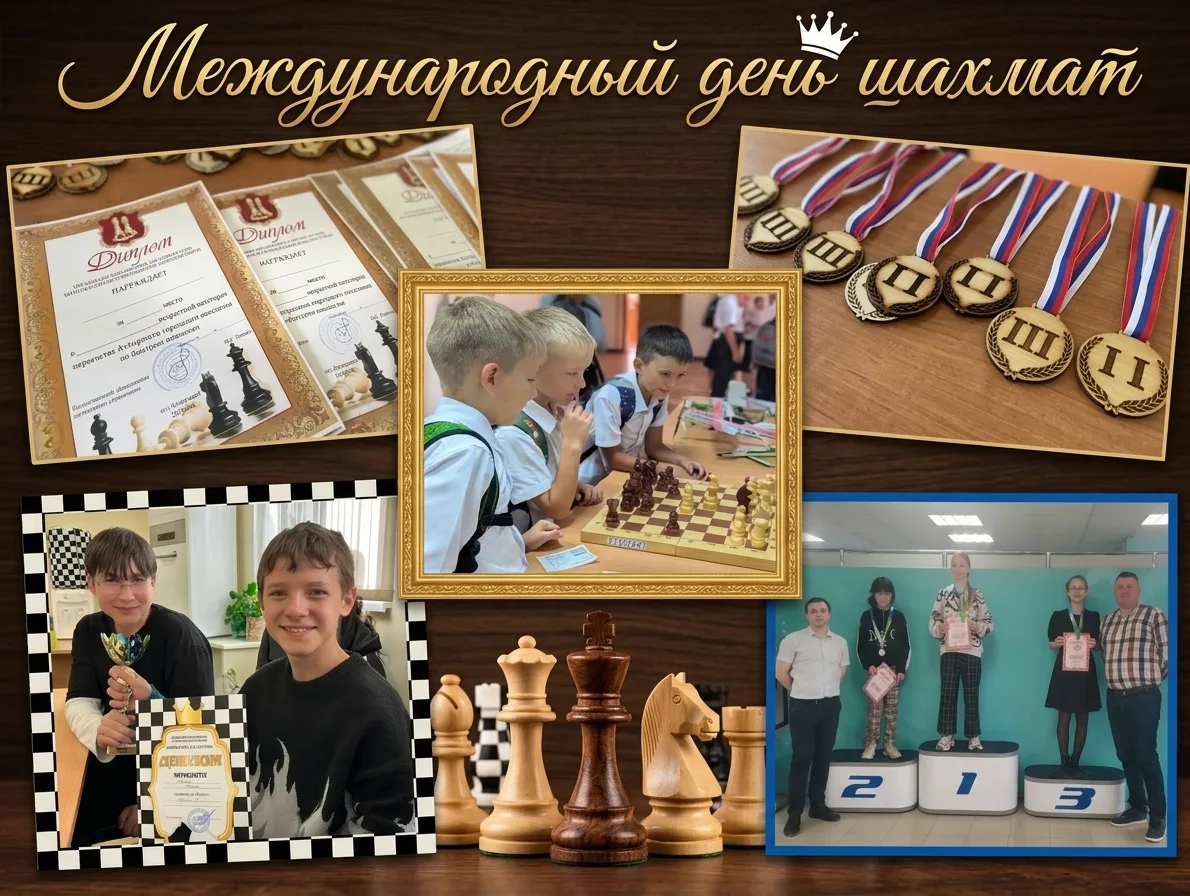 🎉 20 июля – Международный день шахмат!