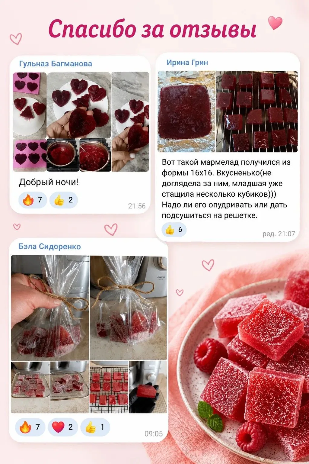 ДВЕ САМЫЕ ЧАСТЫЕ ОШИБКИ ПРИ ПРИГОТОВЛЕНИИ МАРМЕЛАДА