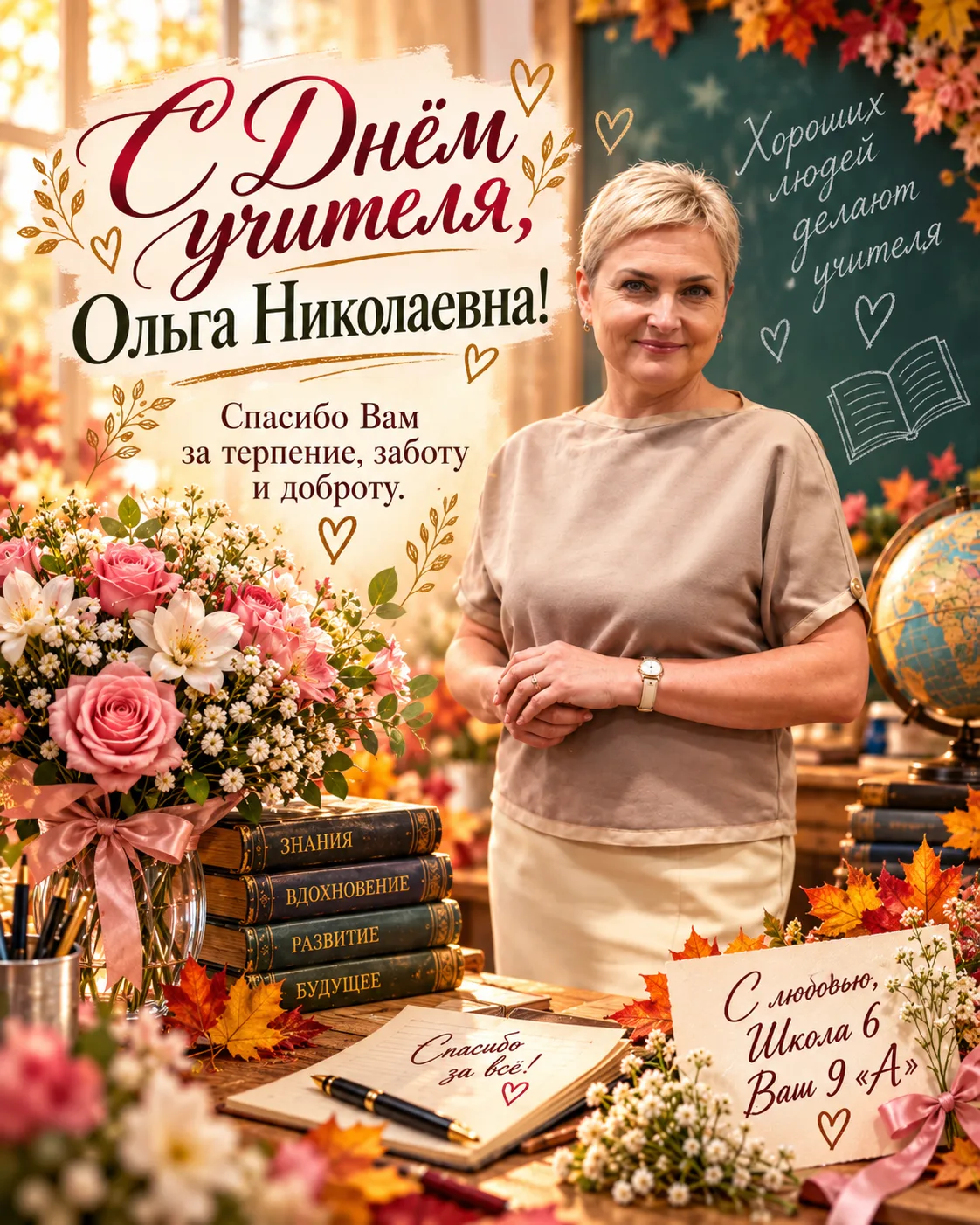 🌷 Ольга Николаевна, спасибо за нашу школьную историю ❤️