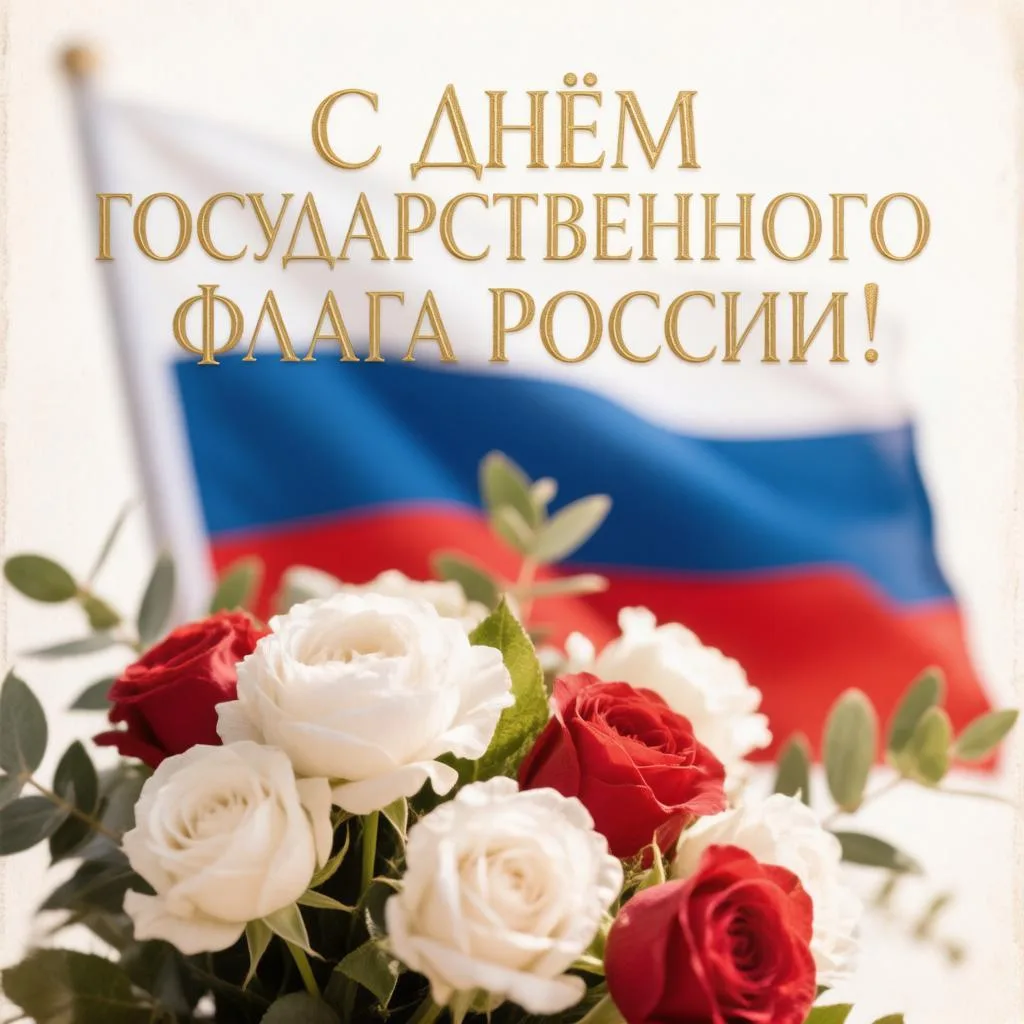 Поздравляем с Днём Государственного флага Российской Федерации!