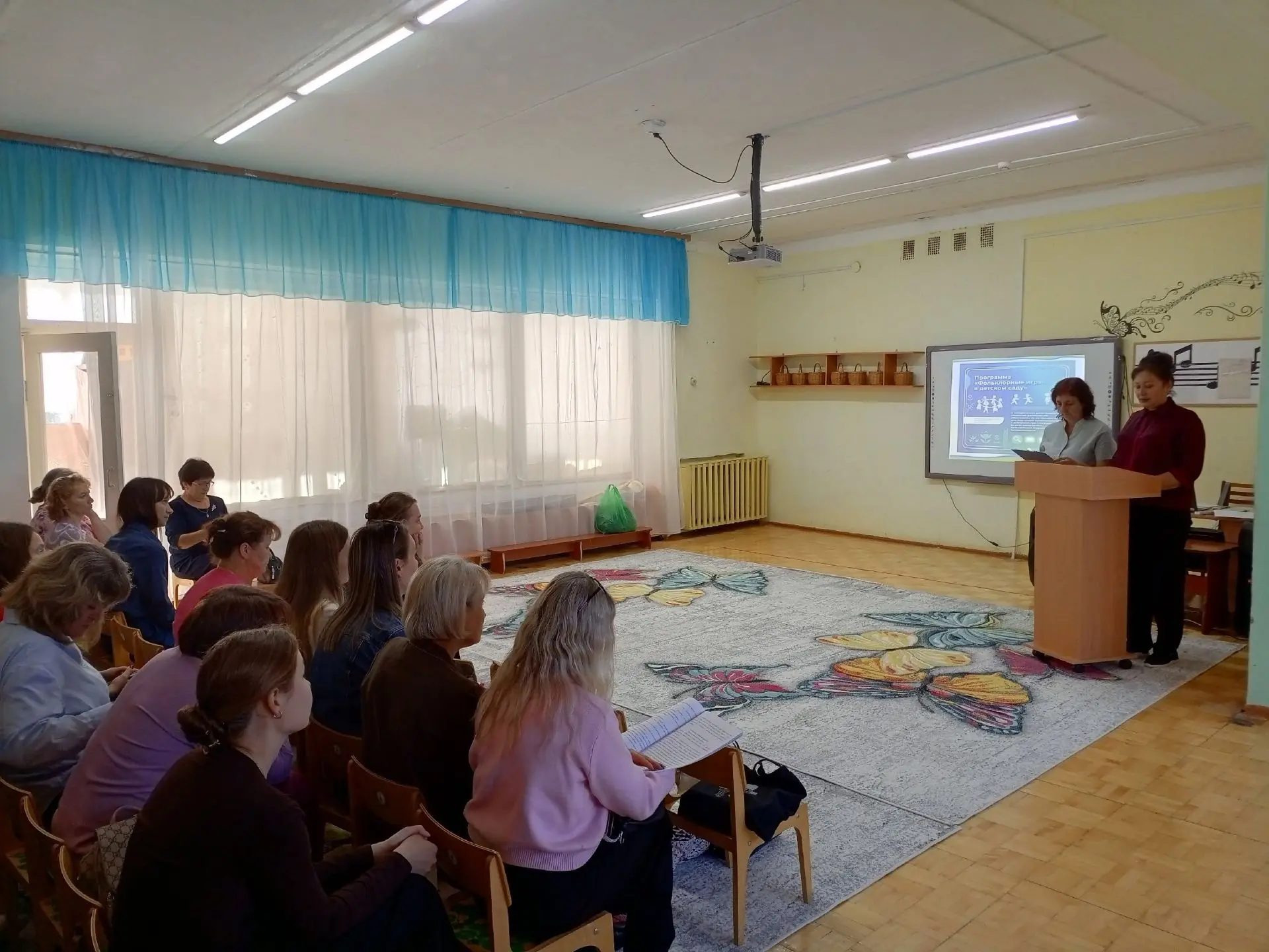 Сегодня на базе МБДОУ "Дебесский детский сад № 3" прошел районный обзорно-организационн...