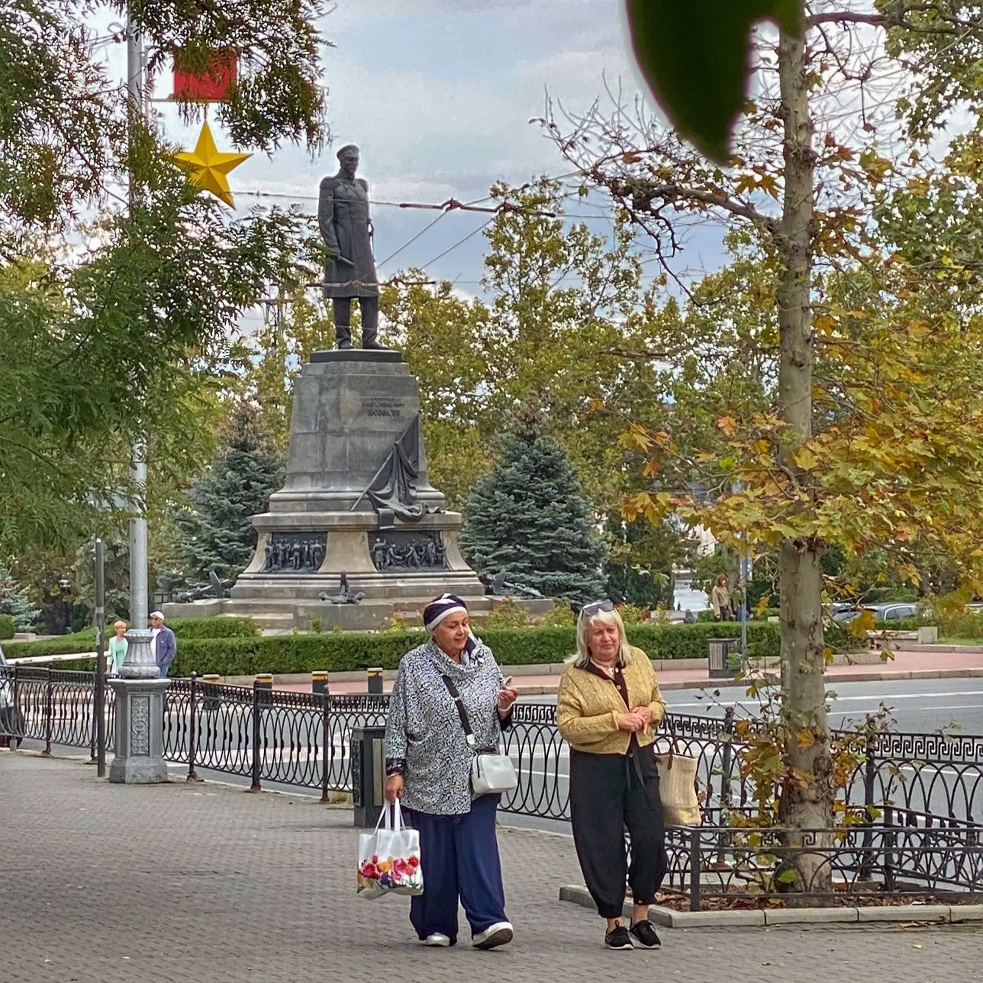Площадь Павла Степановича. Севастополь