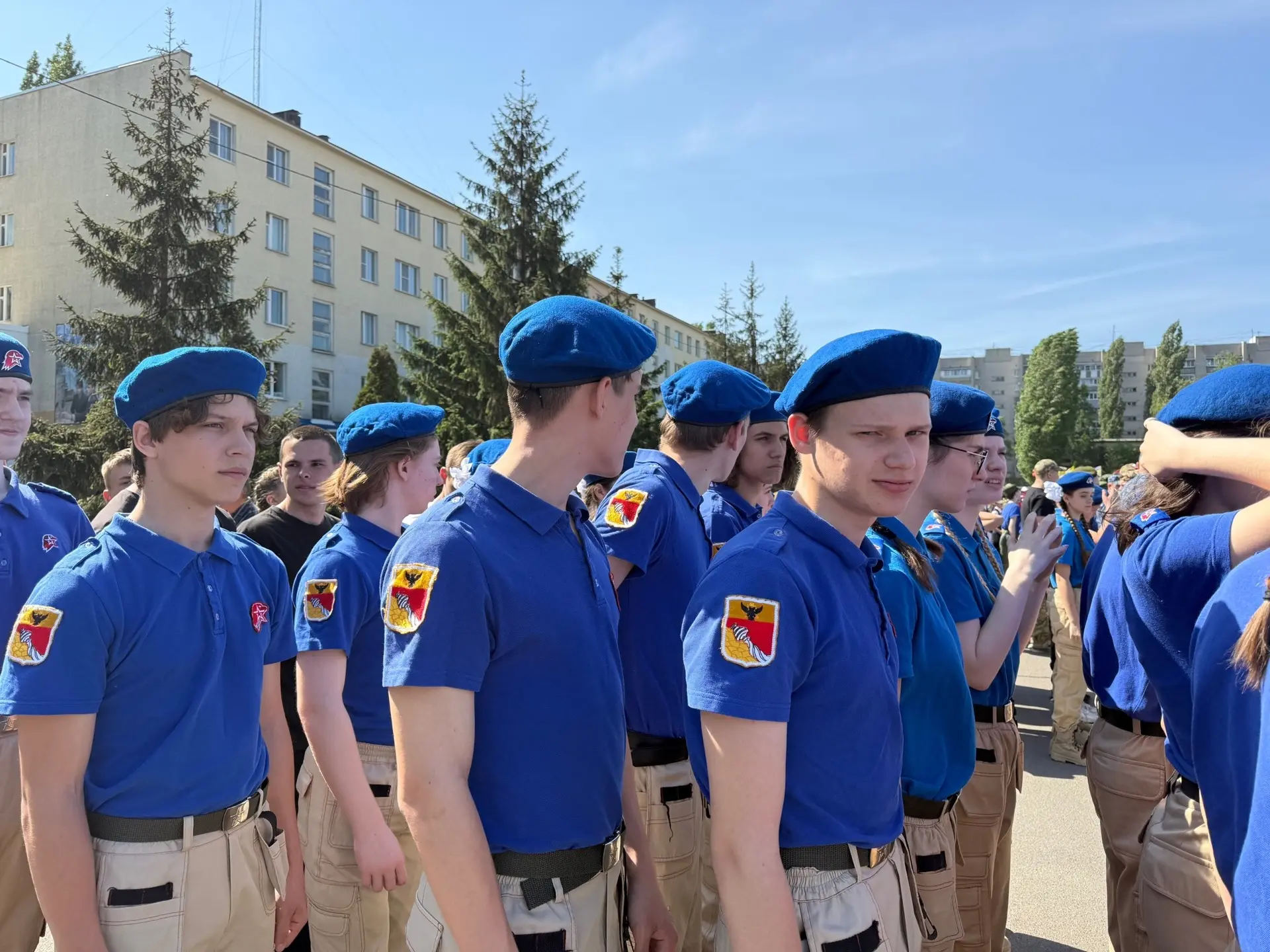 Юнармейский отряд «Юные патриоты» уже в деле! 🔥