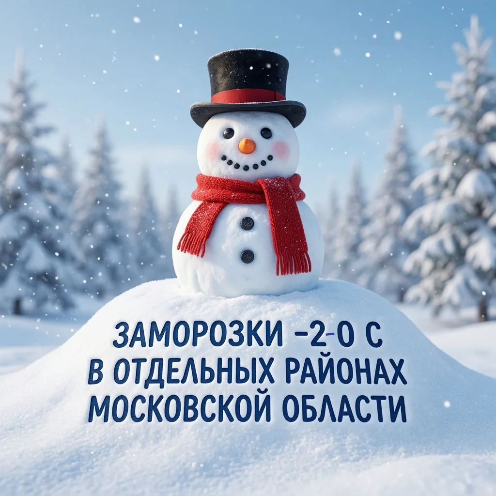 Жителей Подмосковья предупредили о сильных заморозках. В ночь на 30 сентября в некоторы...