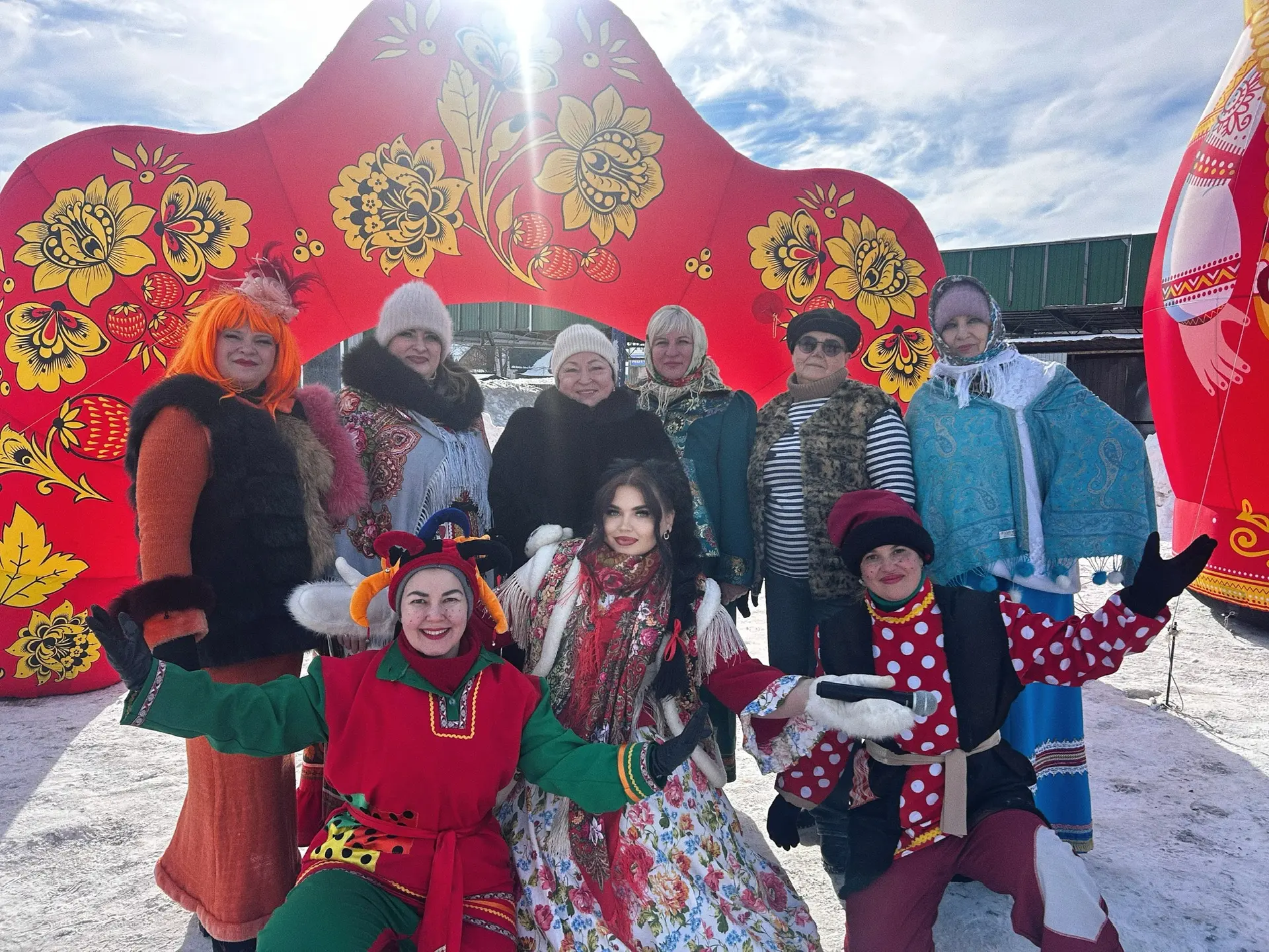 ☀️Сегодня в селе Заворонежское ярко и весело отметили Широкую Масленицу!