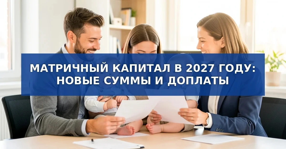 Новые лимиты материнского капитала с 2027 года