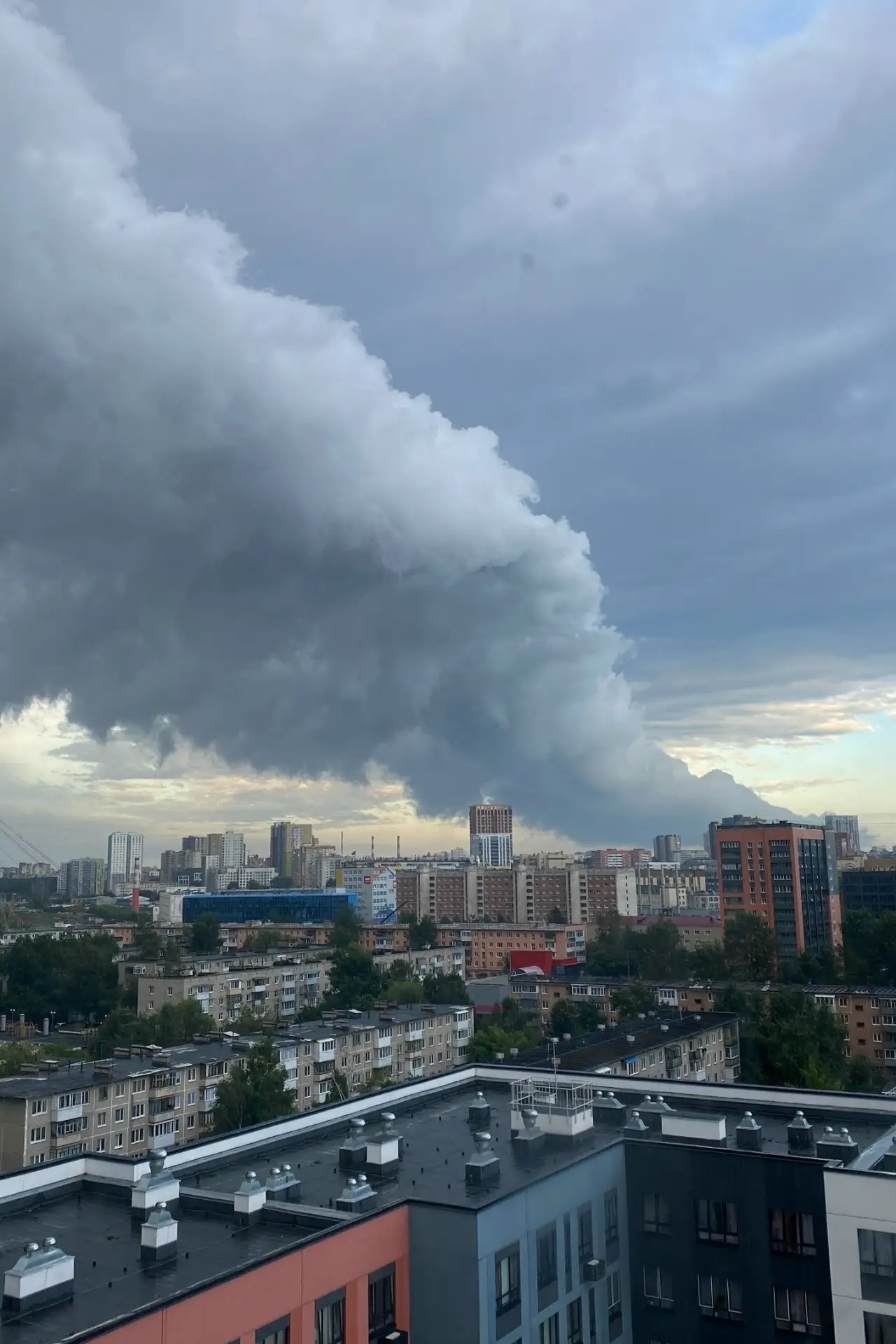Сейчас над Пермью