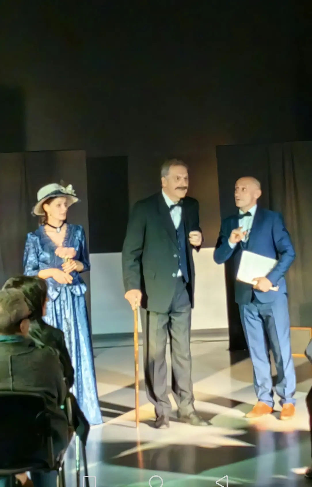 Немного фото с прошедшего вчера, показа.