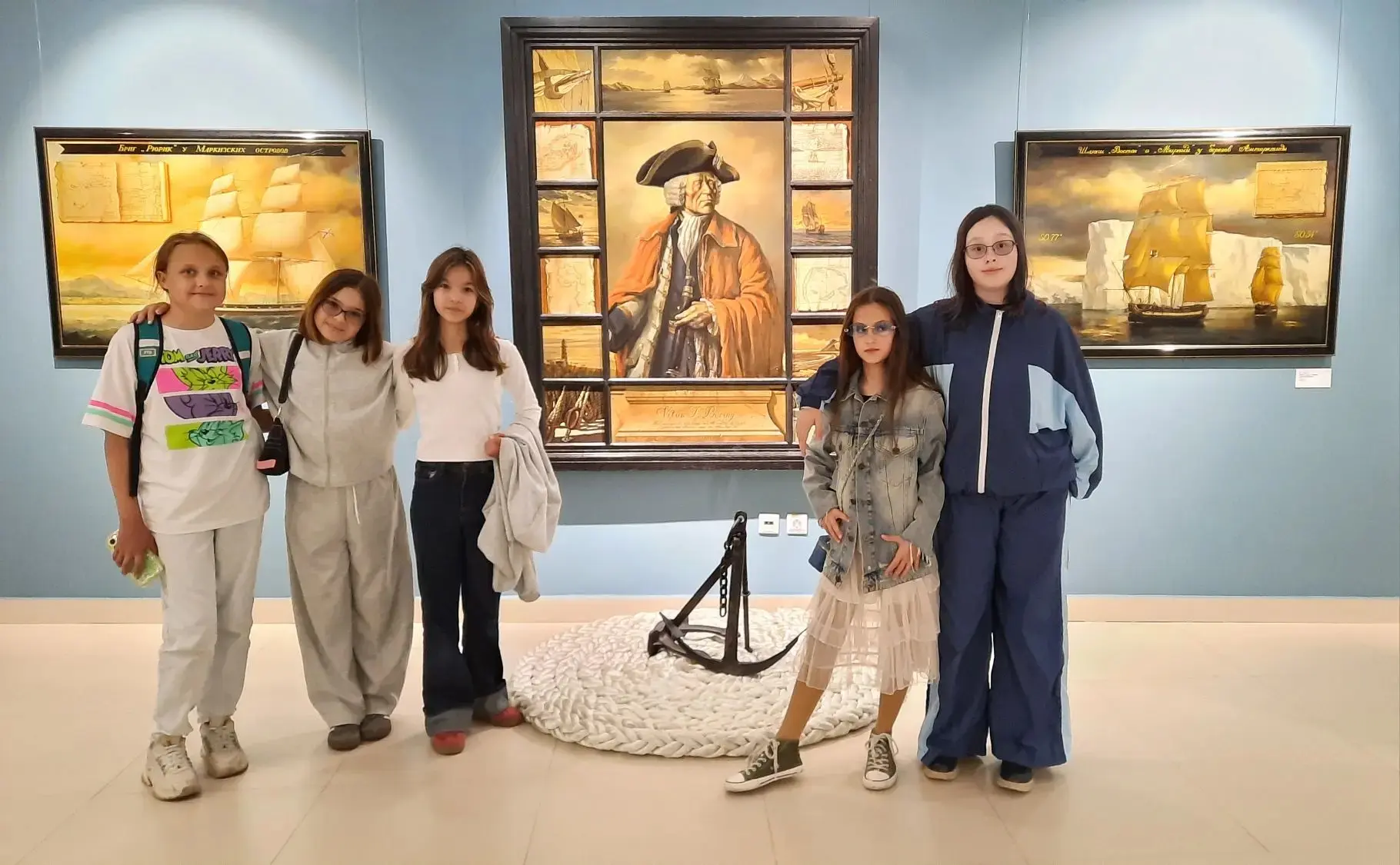 🎨Открытие выставки "Адмирал Марин стики"

✨11 июня учащиеся и преподаватели нашей школы посетили вы