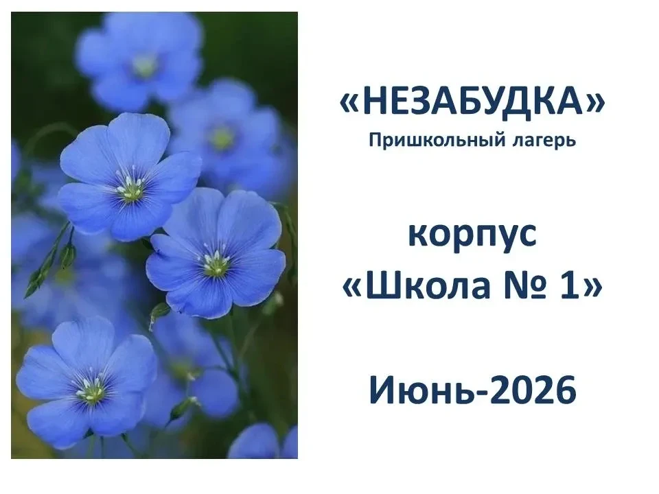 ⚡️⚡️Уважаемые родители!⚡️⚡️  ‼️30.04.2026 в 12:00 стартует запись в пришкольный лагерь «Незабудка» н