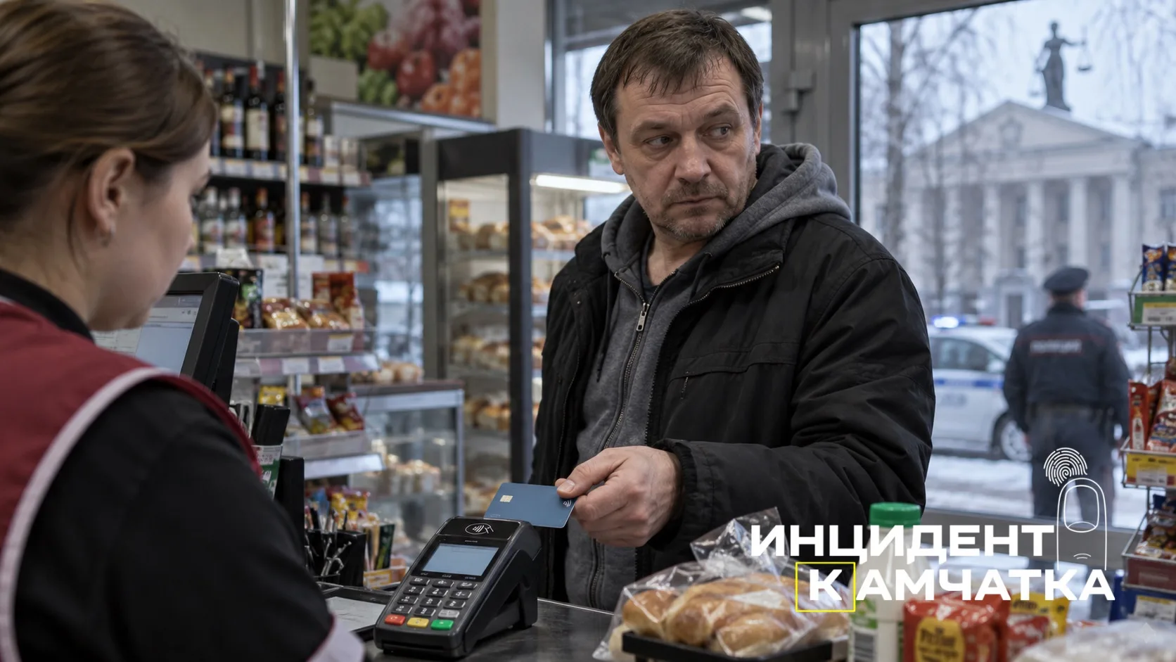 Нашёл чужую карту и пошёл с ней по магазинам