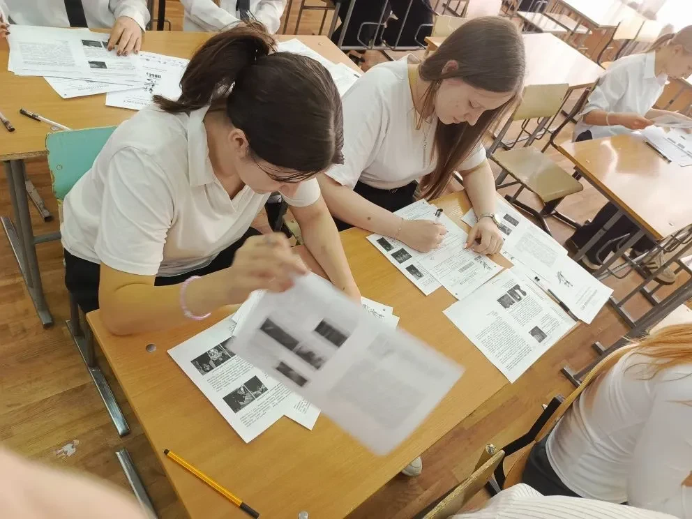 Сегодня 24 апреля 2026 года в МБОУ "Гимназия №79" прошла акция Международный исторический диктант на