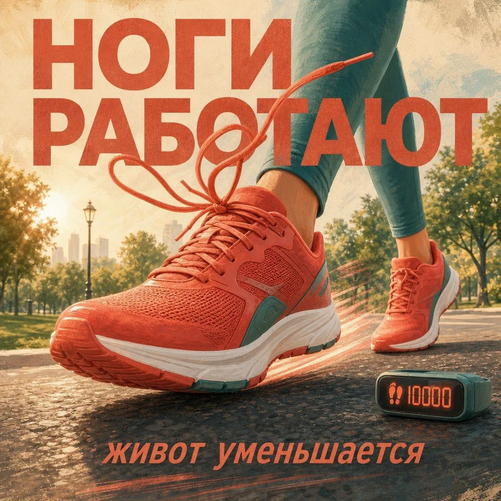 10 тысяч шагов в день — и минус пара кило в месяц без всякого бега

Никаких марафонов: полчаса быстр