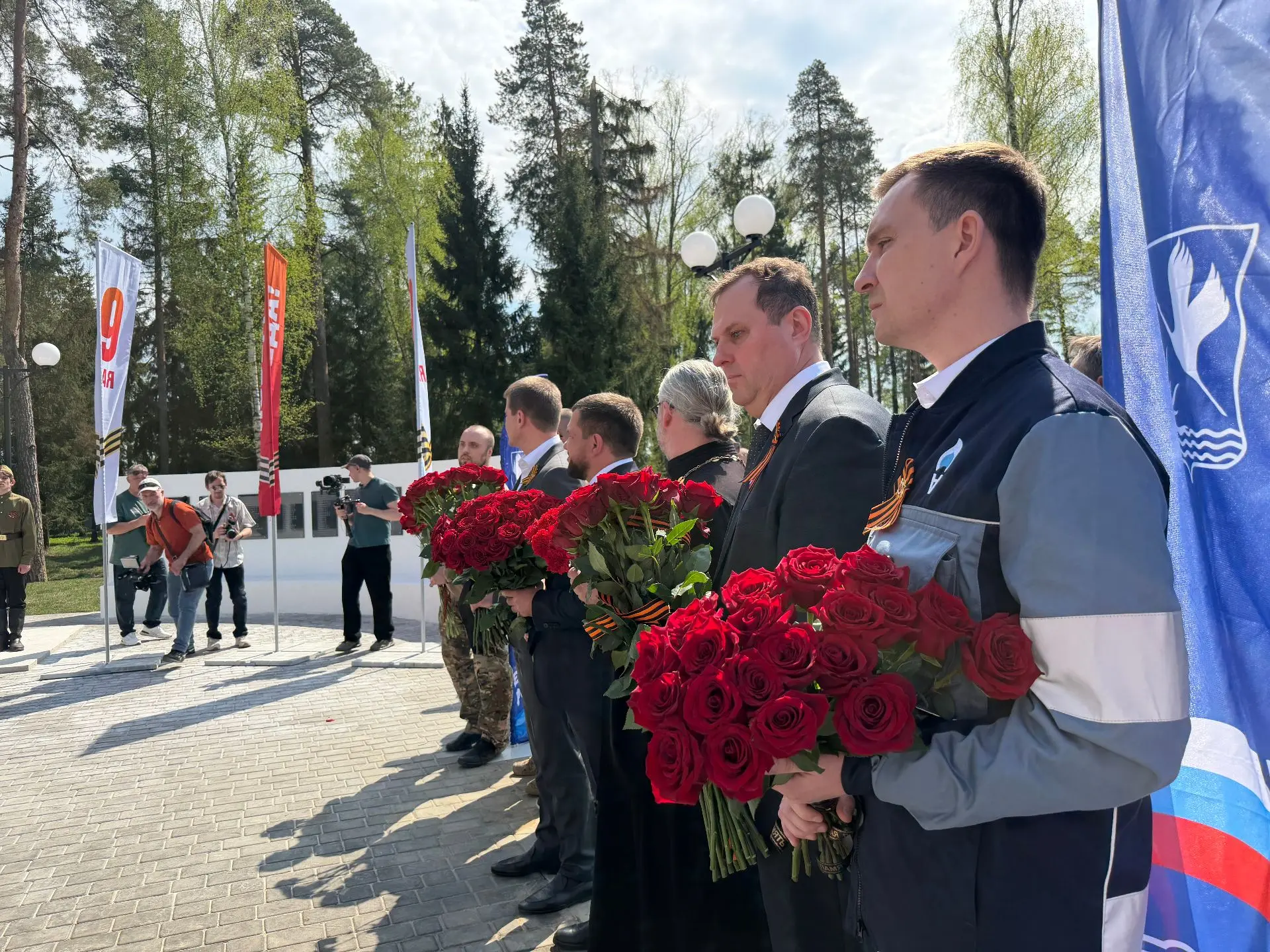 🎗Мособлгаз зажёг новый  Вечный огонь в Шатурторфе   В преддверии 81-й годовщины Великой Победы в пос