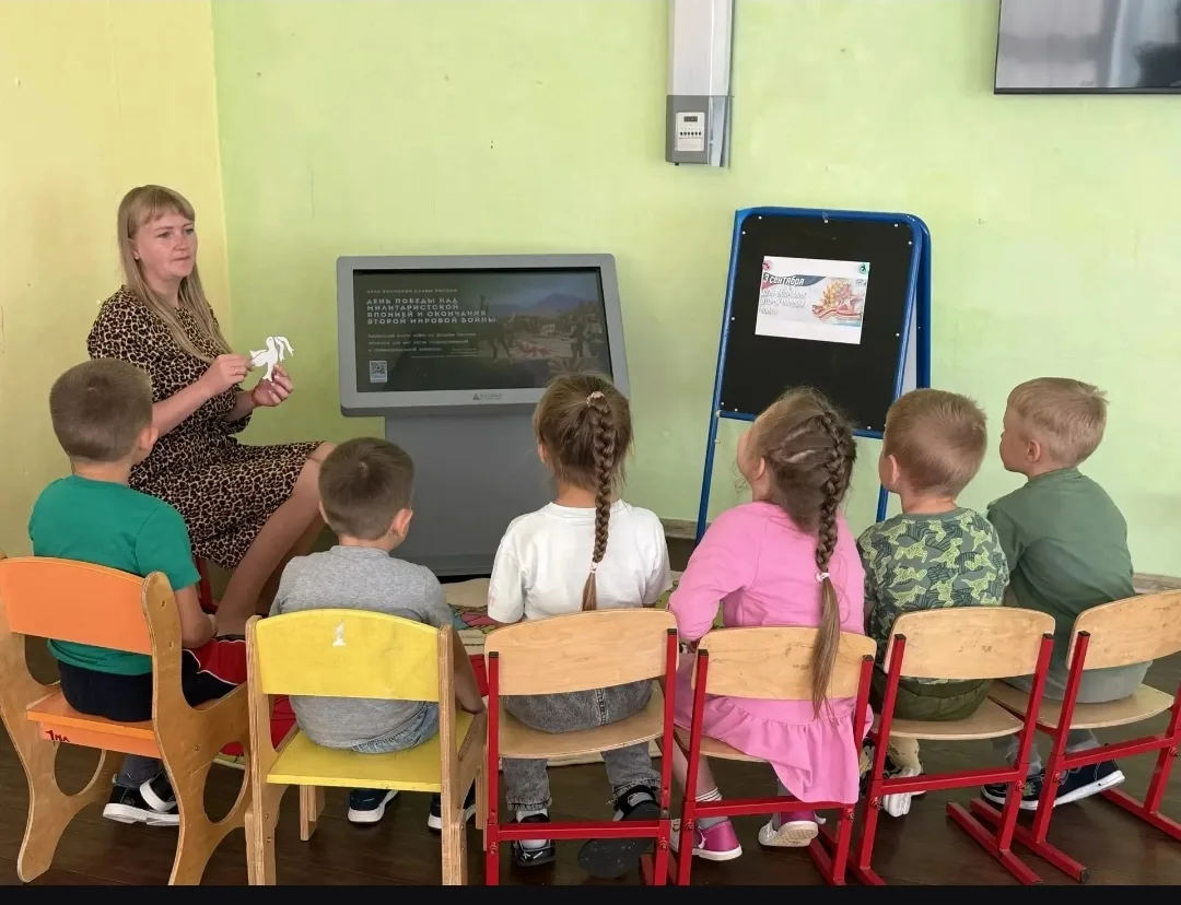 🎇В нашем детском саду прошло тематическое занятие, посвящённое 3 сентября — Дню оконча...