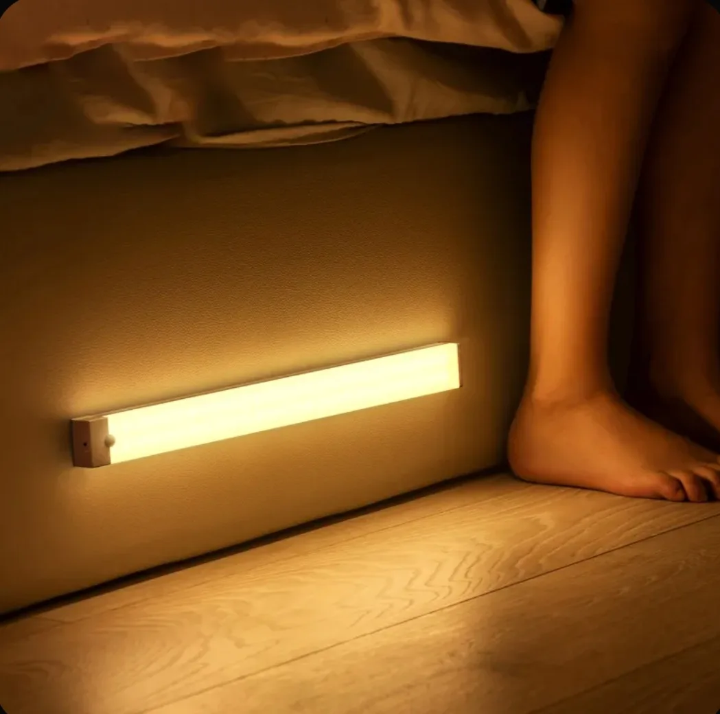 Теплый Светильник Ночной светильник Rechargeable Sensor Night light,Белый,30cm