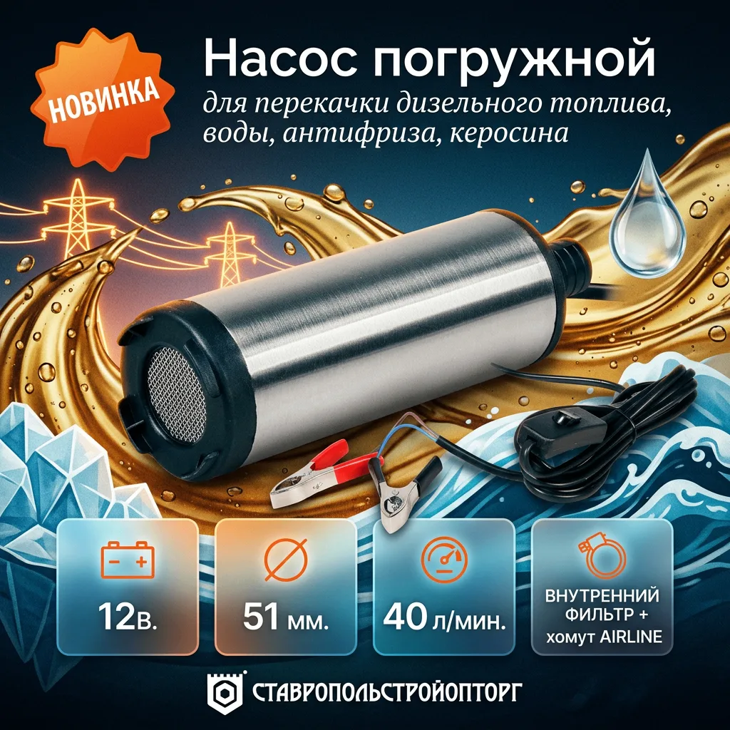 🚛 Заливка солярки из бочки? Больше никаких ведер и воронок!