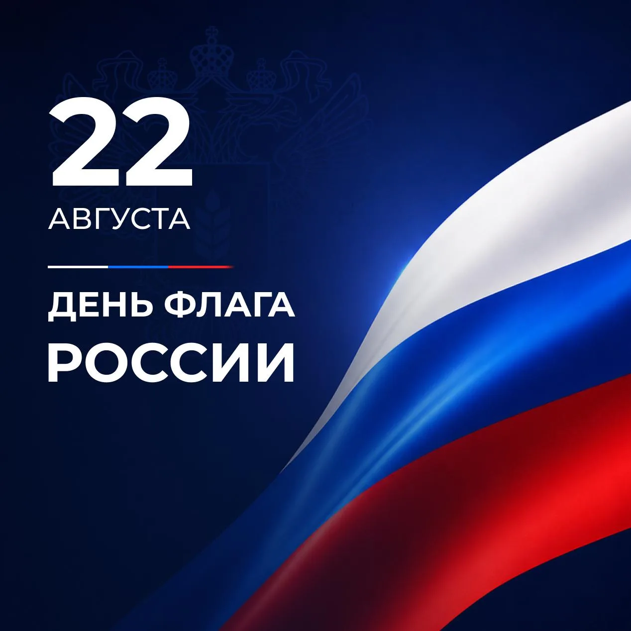 🇷🇺 Сегодня – День Государственного флага России!