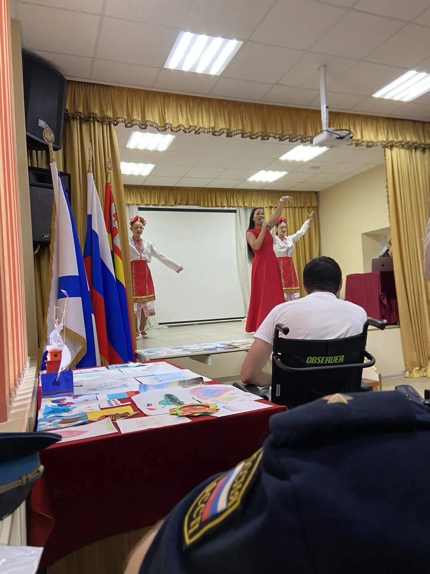 ❤️🛳В калининградском госпитале прошёл праздник для бойцов в честь Дня ВМФ.

⚓️По инициативе Обществ