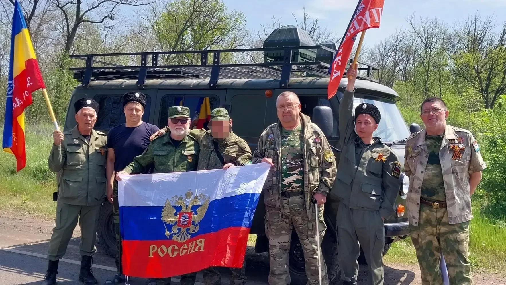 💪 Темрючанин Андрей Талышев организовал и возглавил группу казаков-волонтёров обществе...