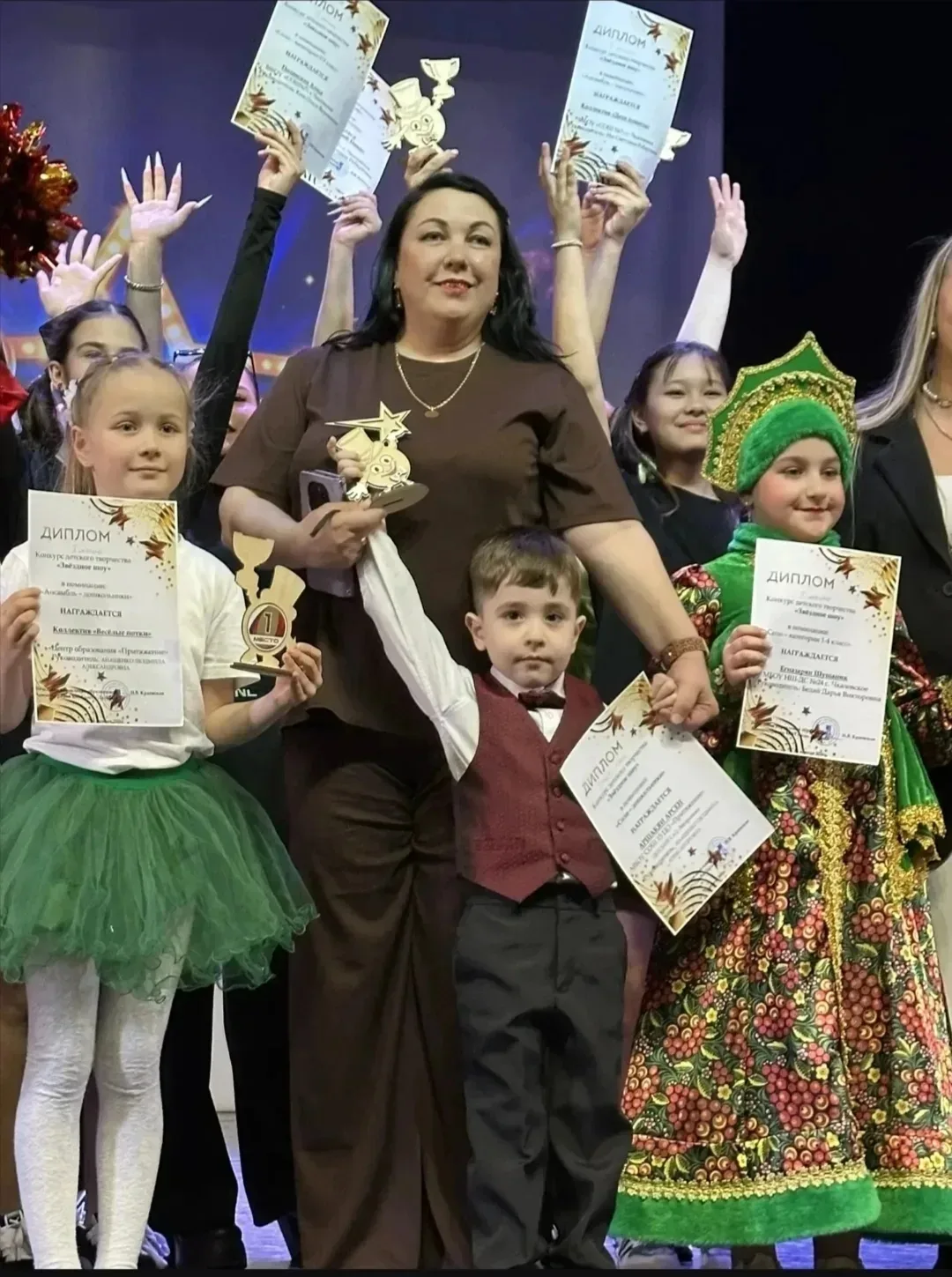 🌟Звёздное шоу🌟  🌟 Сегодня, 16 апреля, в РДК состоялось яркое событие — конкурс детского творчества "