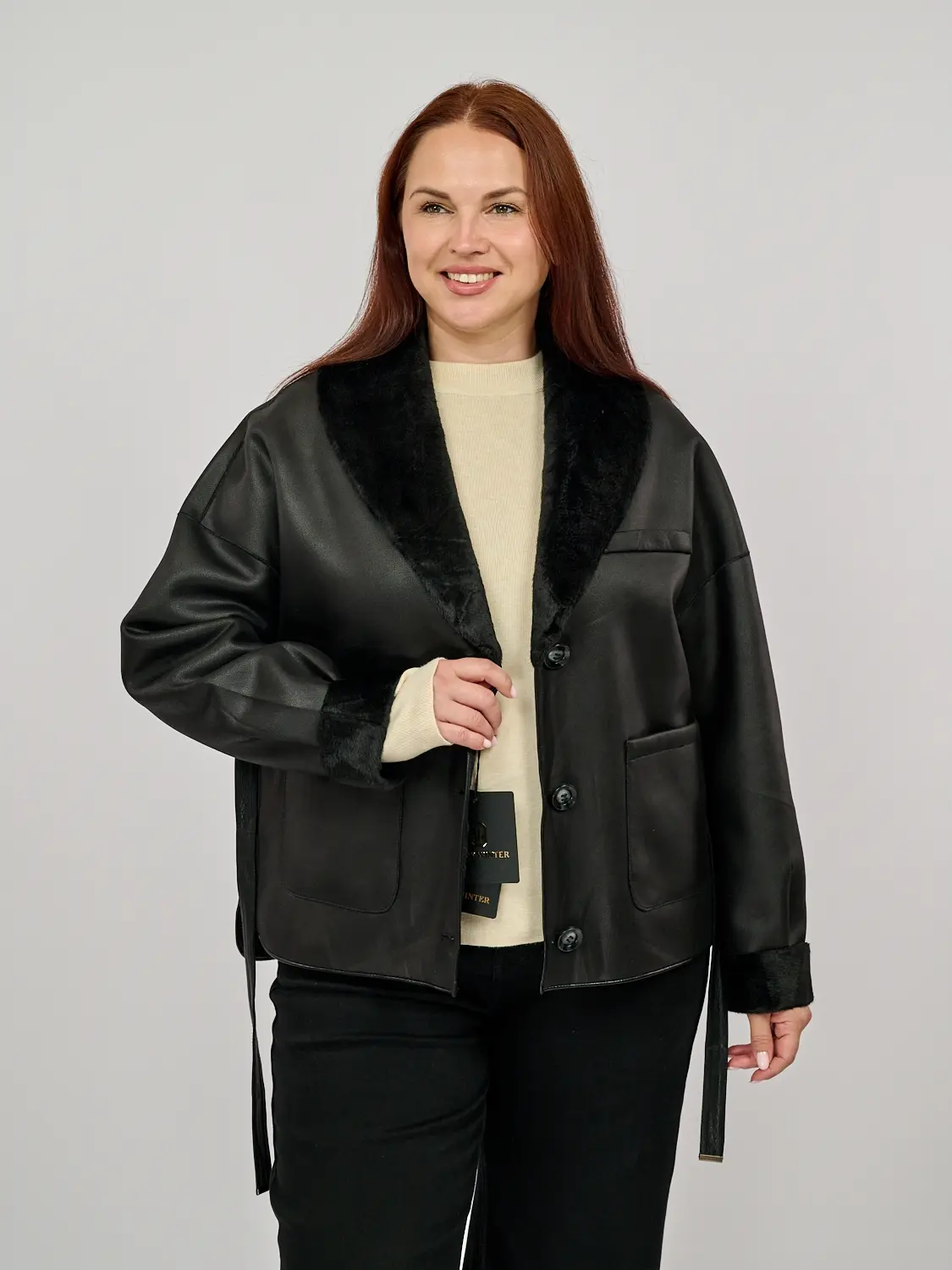 Шикарные дублёнки для plus-size 😍