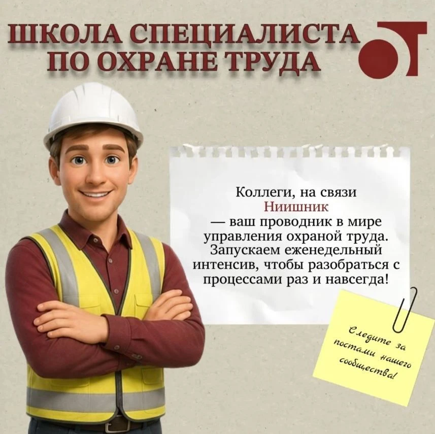 Школа специалиста по охране труда: системный подход вместо хаоса 💼

Коллеги, приглашаем вас на наш 