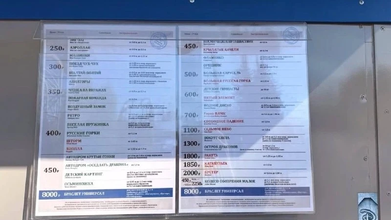 💸«Диво Остров» оказался дороже многих крупных развлекательных парков мира 

Так, билет в парк стоит