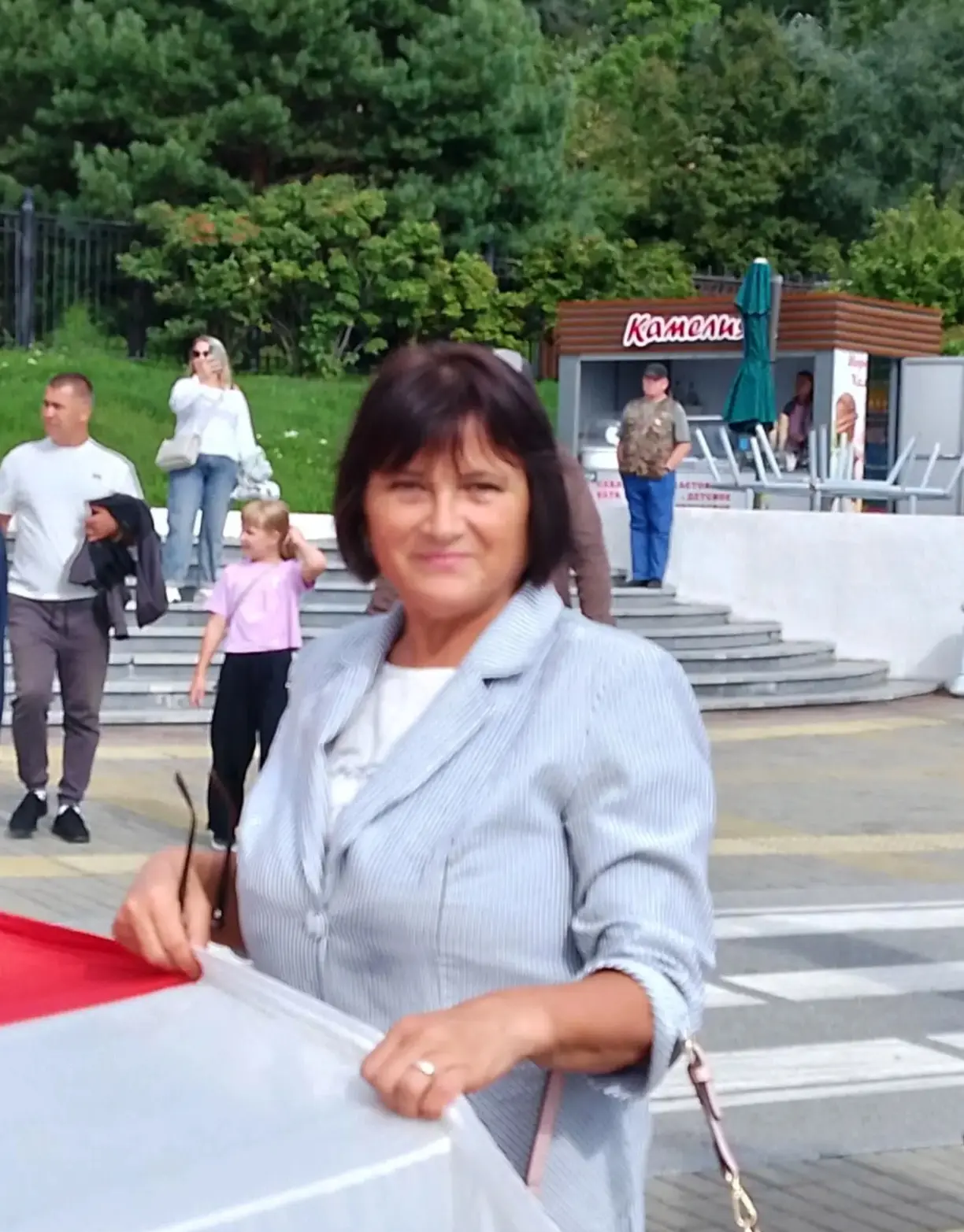 Учитель нашей школы Гритченко Татьяна Васильевна приняла участие в "Развёртке ленты", к...