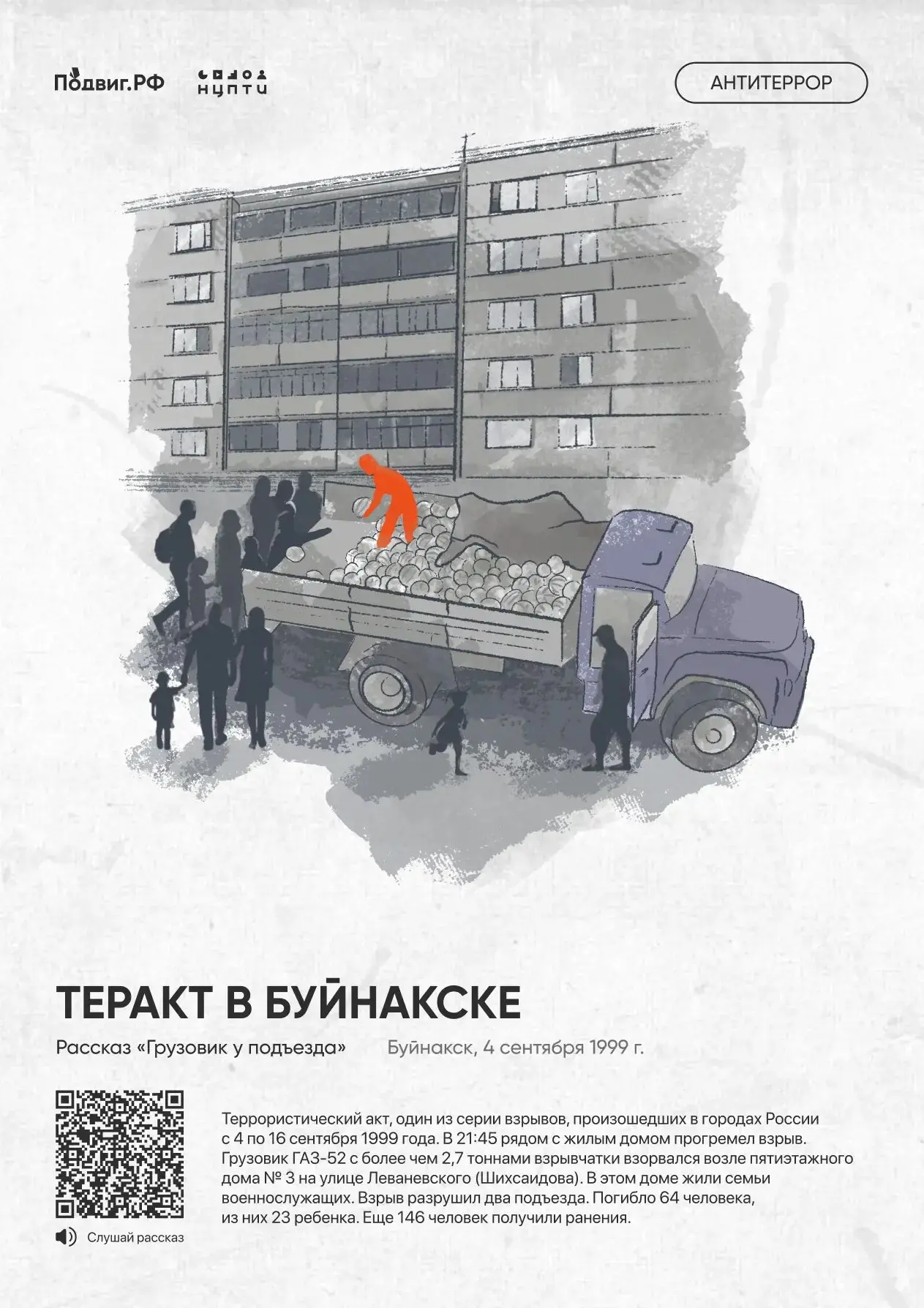 🕯 4 сентября — День памяти жертв теракта в Буйнакске