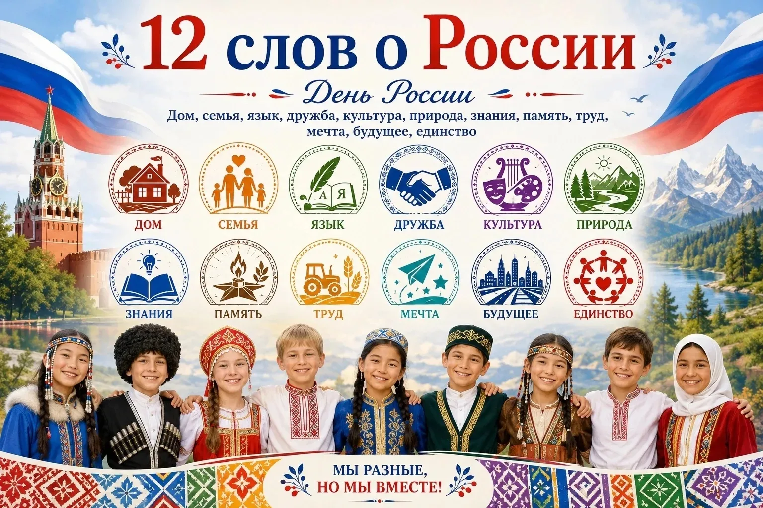 С Днём России! 🇷🇺