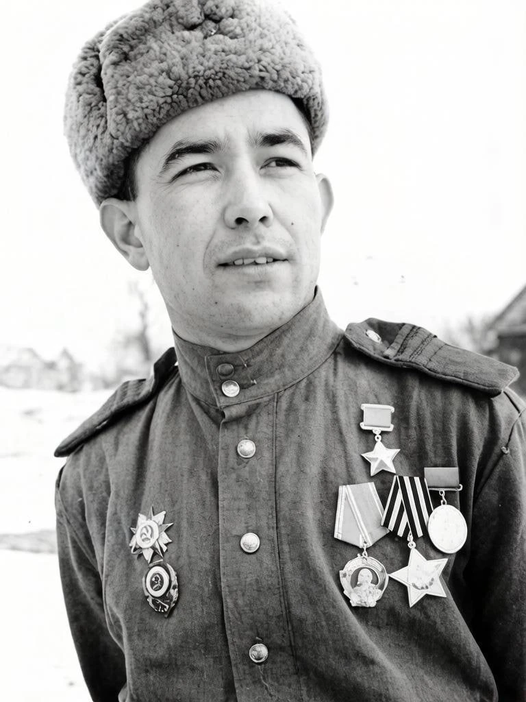 К осени 1943 года уроженец Узбекистана Тухтасин Бабаевич Бабаев служил командиром отдел...