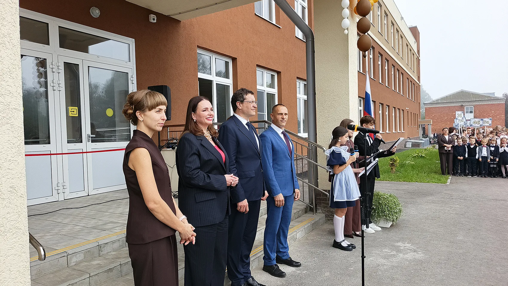 В День знаний в Ворсме открылась обновлённая средняя школа №2