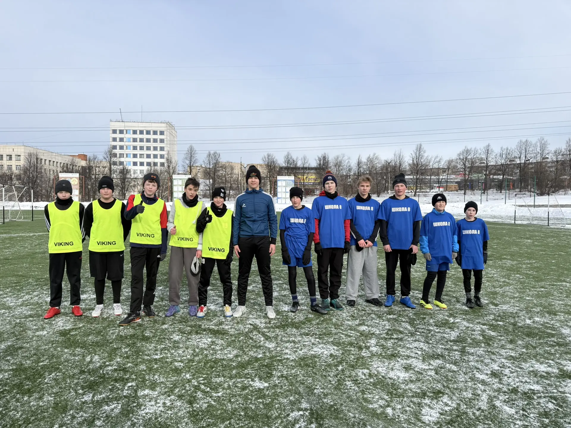 ⚽ Соревнования по футболу в рамках городской Юнармейской спартакиады!
