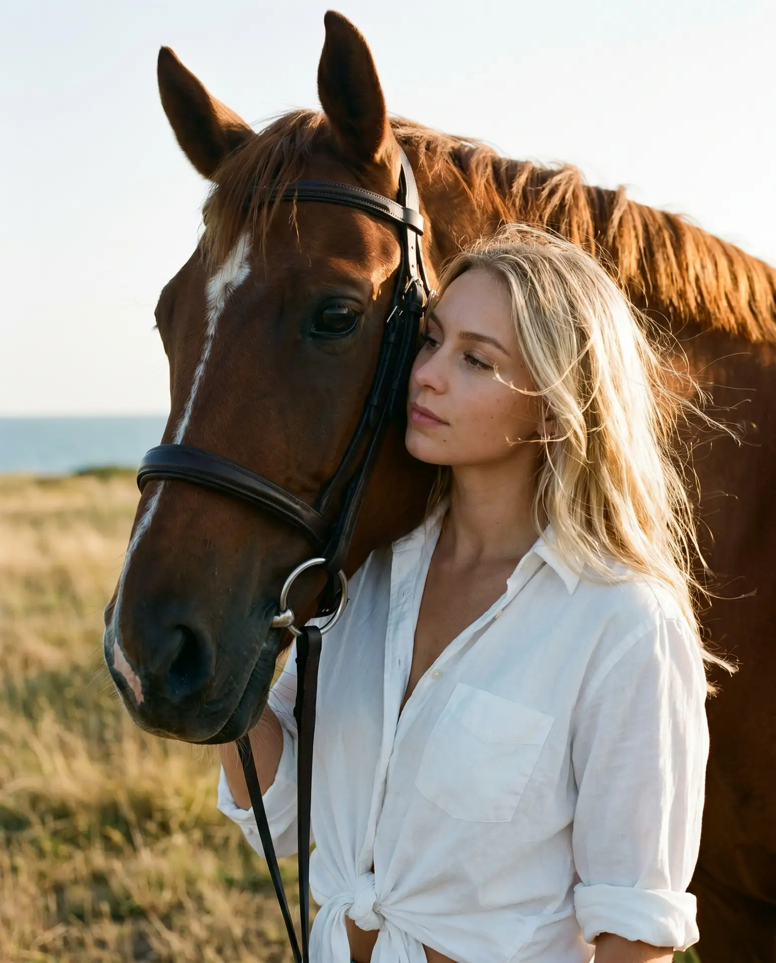 Добавили новый атмосферный шаблон — Нежный портрет с лошадью 🐎  Очень тёплый, живой и красивый шабло