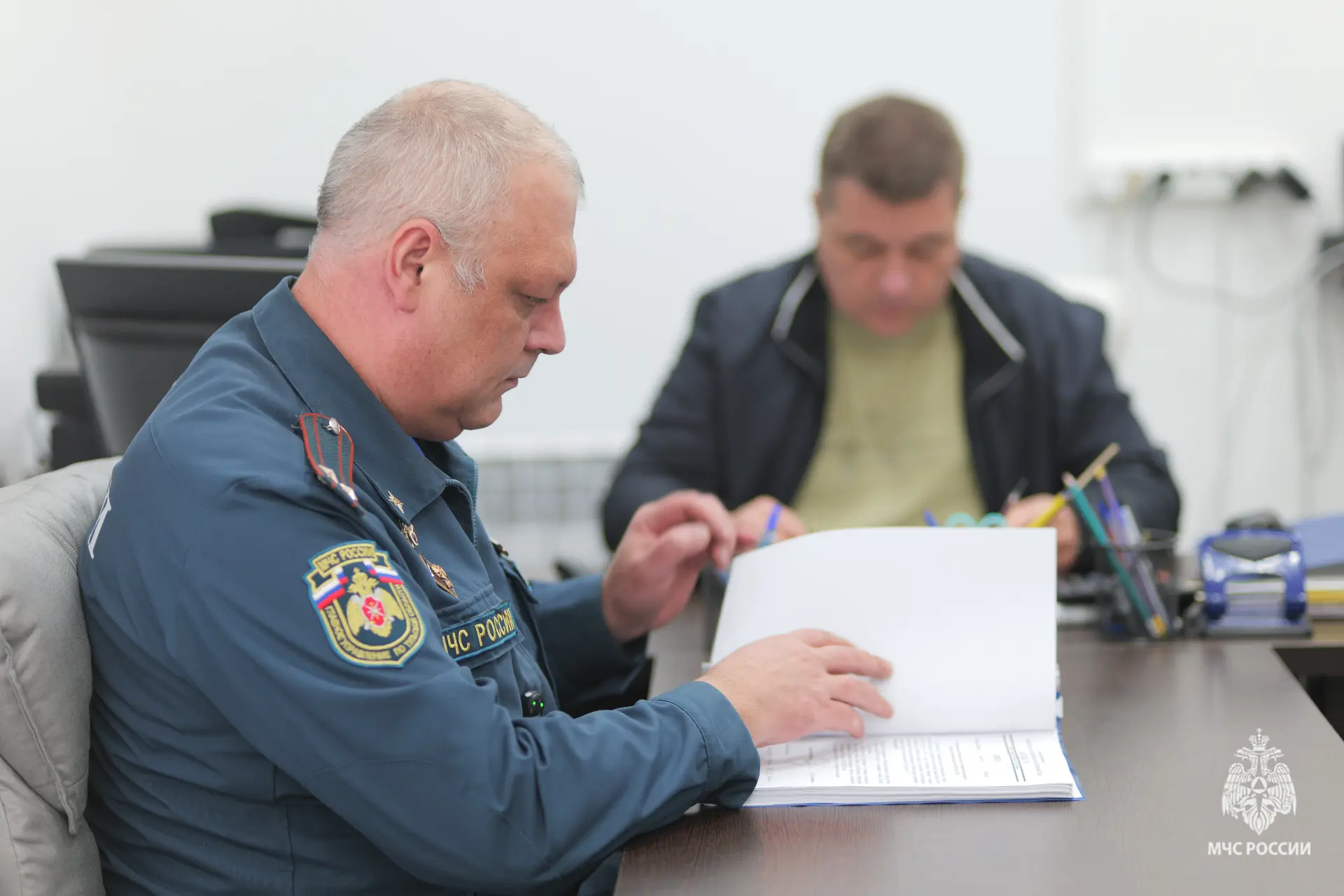 Сотрудники МЧС России провели обязательный профилактический визит в лагере «Новая волна»   В преддве