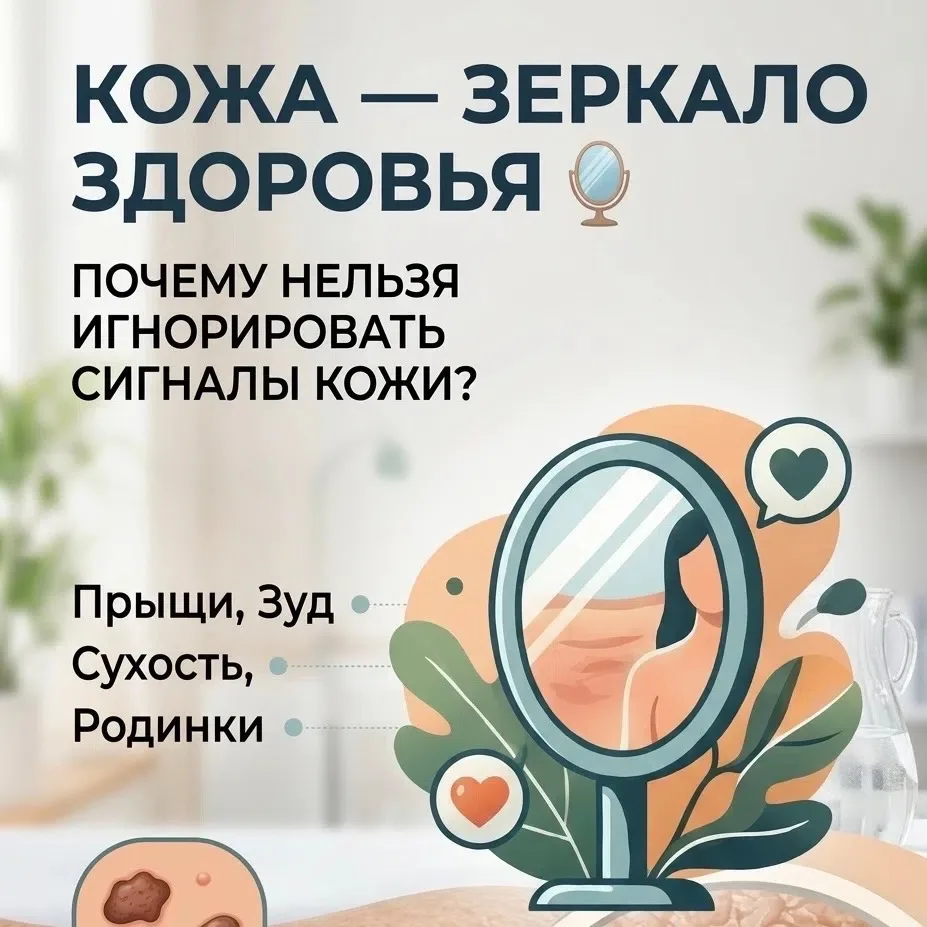 🩺 Кожа всегда говорит первой